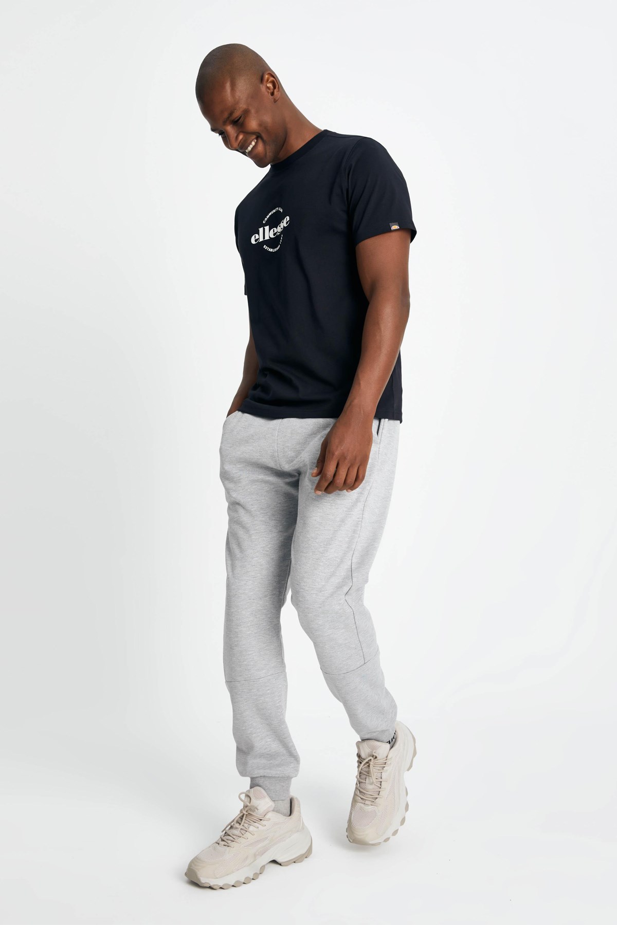 Ellesse Erkek Tişört EM165-BK Siyah