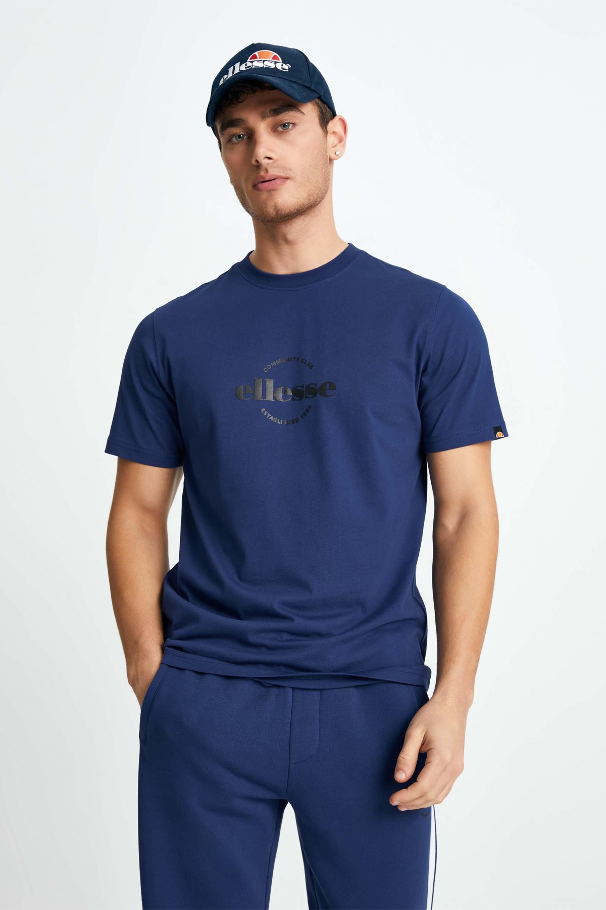 Ellesse Erkek Tişört EM165-NV Lacivert