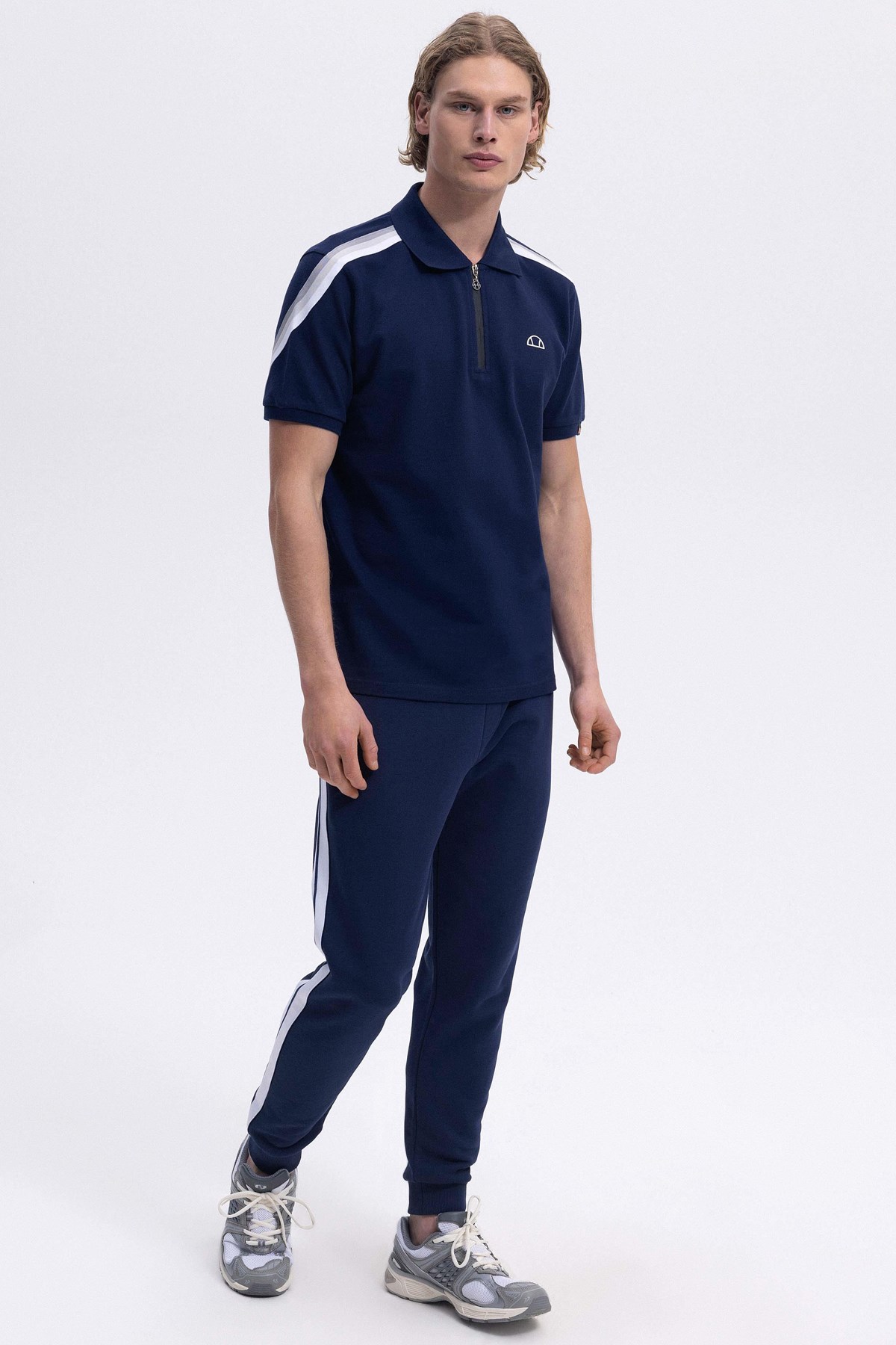 Ellesse Erkek Polo Tişört Em169-1-Nv Lacivert