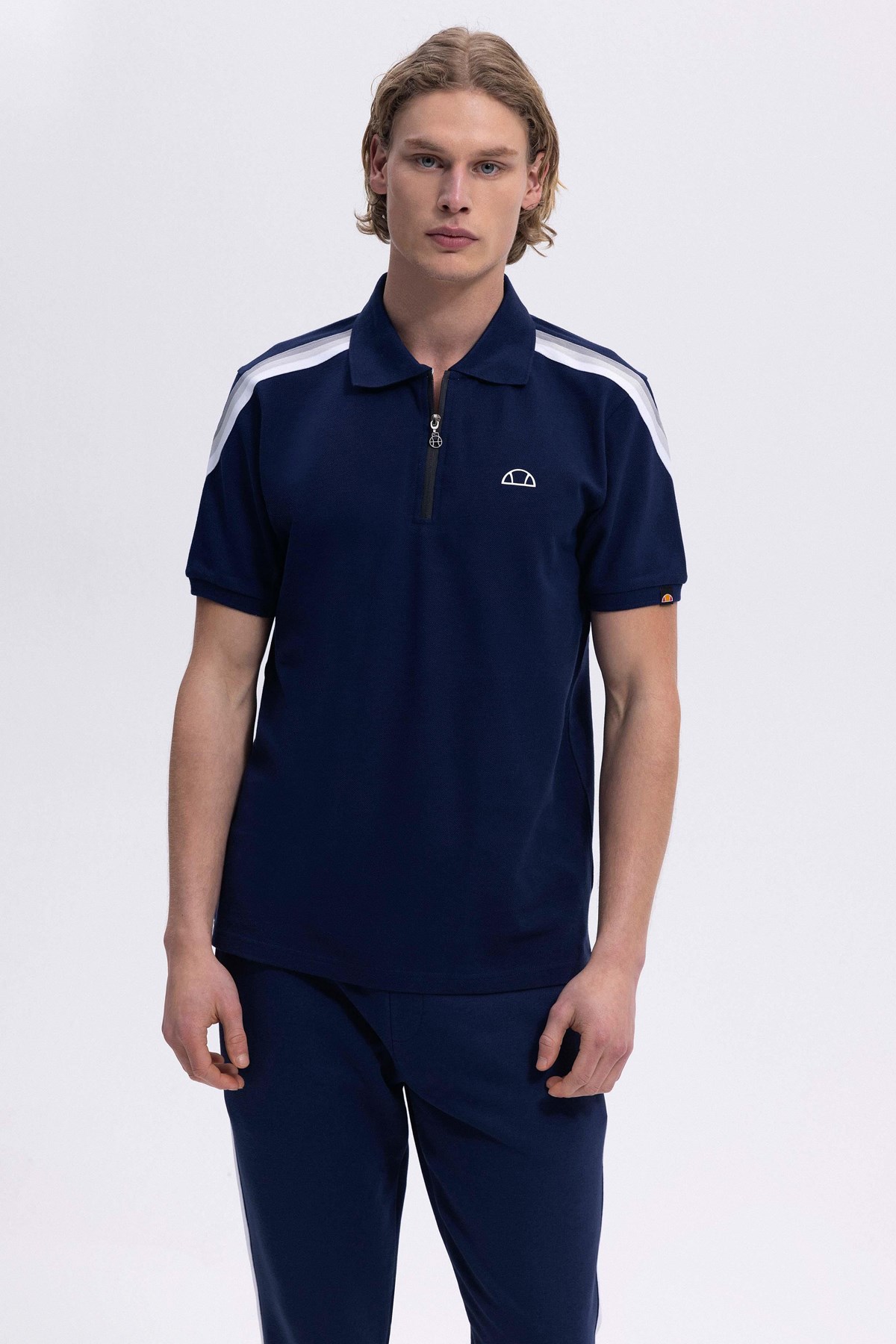 Ellesse Erkek Polo Tişört Em169-1-Nv Lacivert