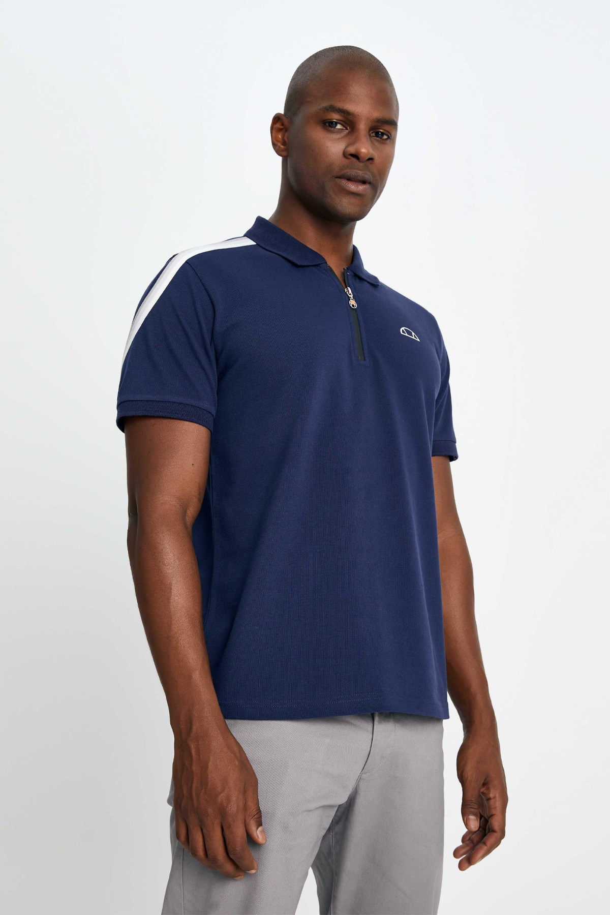 Ellesse Erkek Polo Yaka Tişört EM169-NV Lacivert