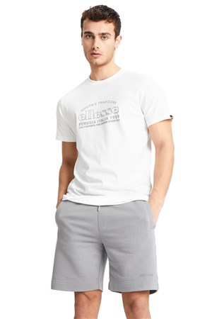 Ellesse Erkek Tişört EM181-OF Beyaz