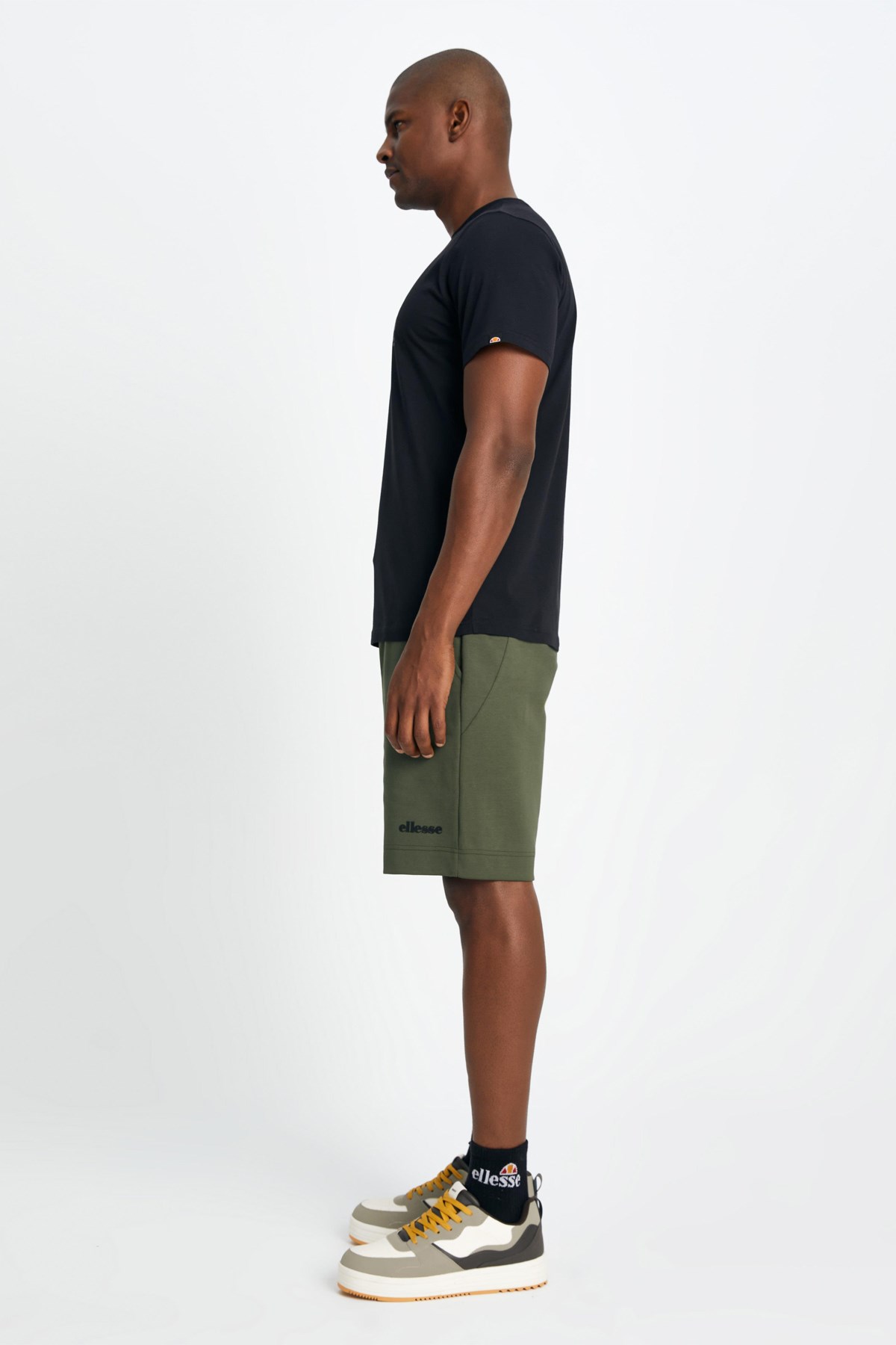 Ellesse Erkek Tişört EM182-BK Siyah