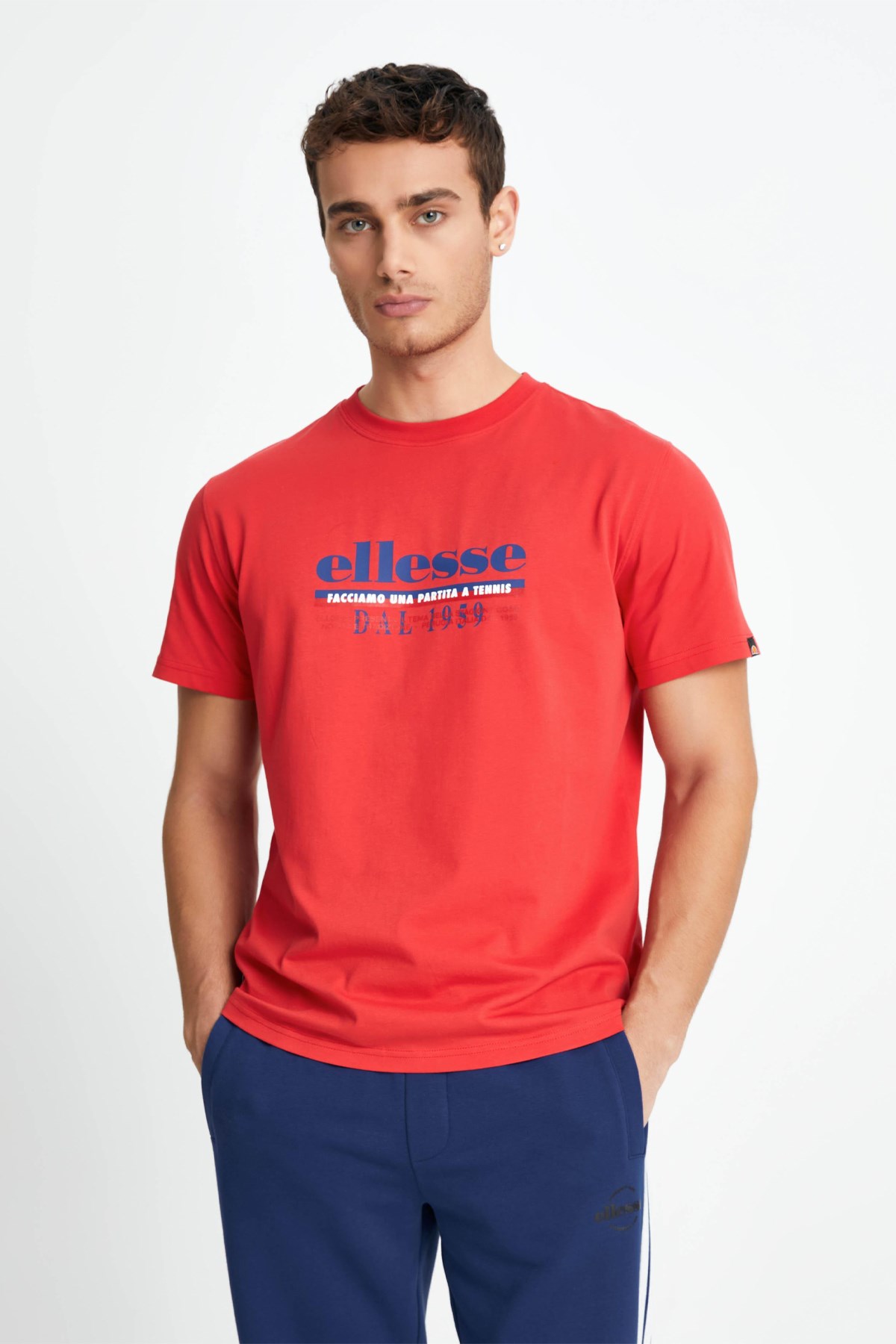 Ellesse Erkek Tişört EM182-CRL Turuncu