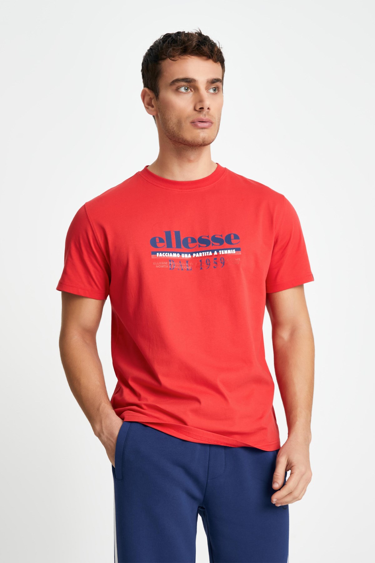 Ellesse Erkek Tişört EM182-CRL Turuncu