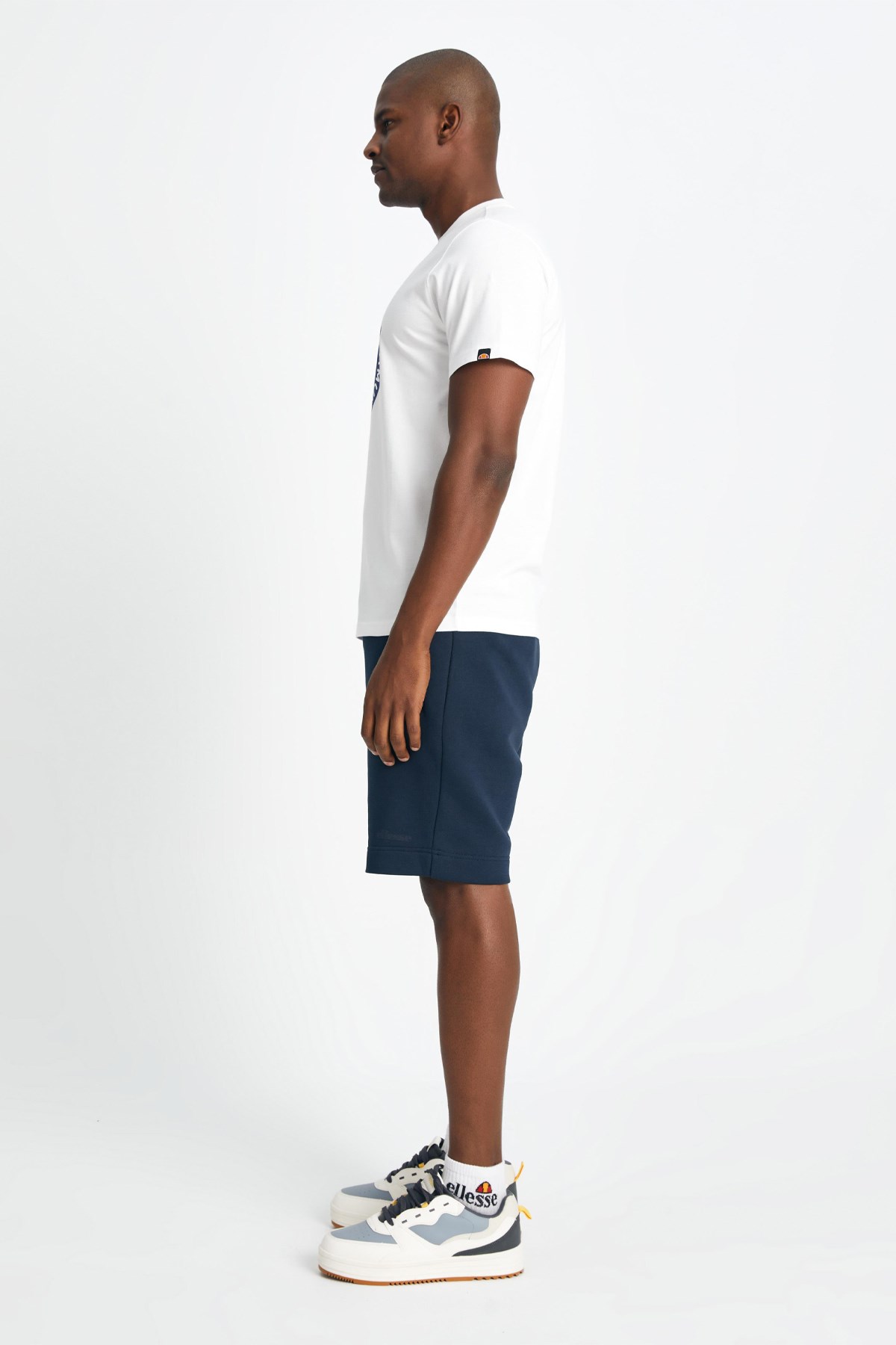 Ellesse Erkek Tişört EM185-OF Beyaz