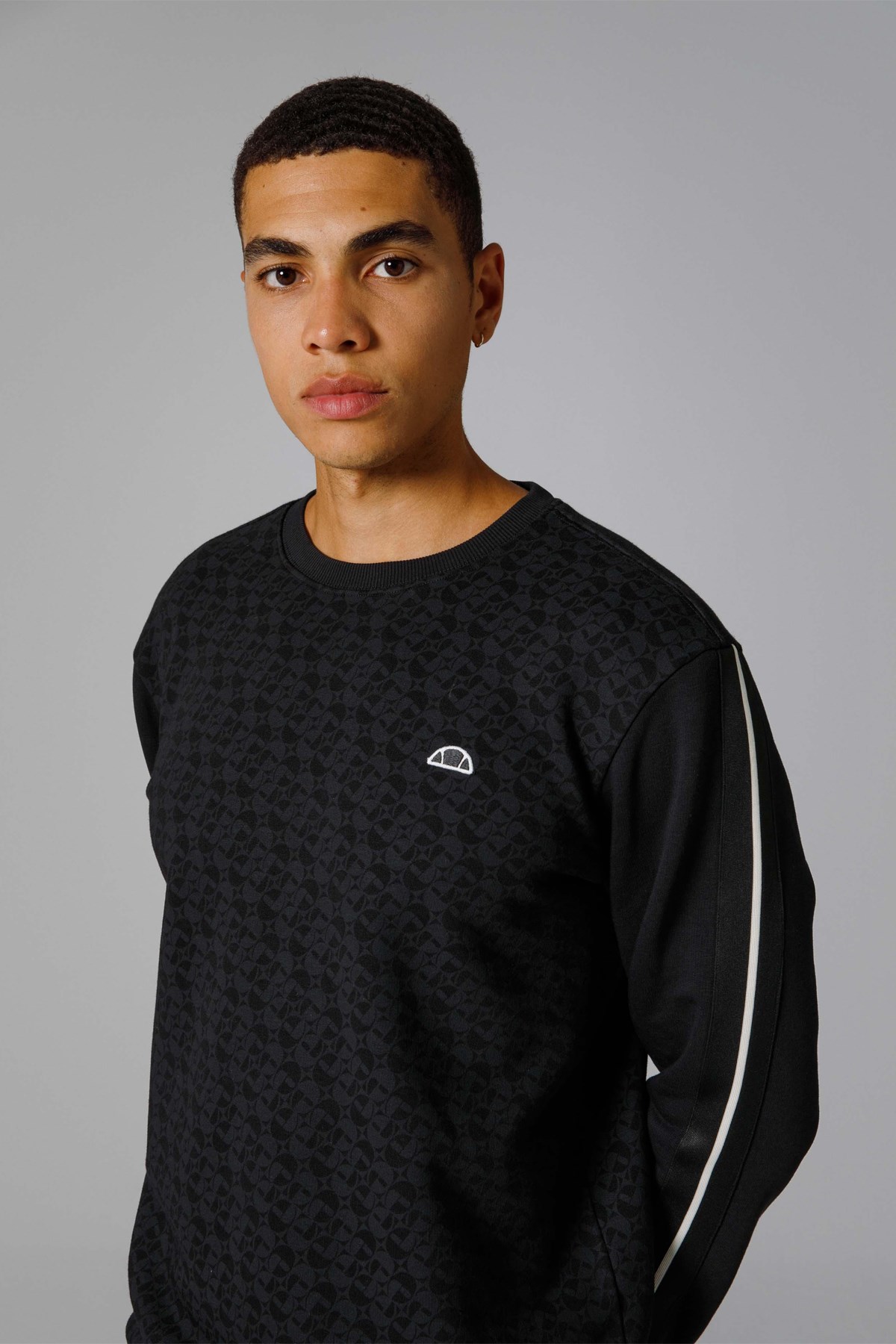 Ellesse Erkek Sweatshirt EM229-BK Siyah