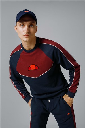 Ellesse Erkek Sweatshirt EM248-NV Lacivert