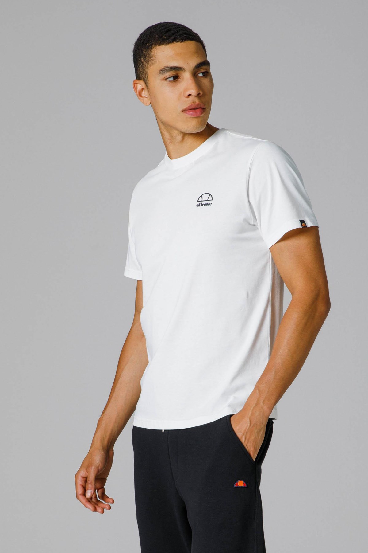 Ellesse Erkek Tişört EM254-OF Ekru