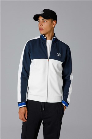 Ellesse Erkek Fermuarlı Sweatshirt EM259-NV Lacivert