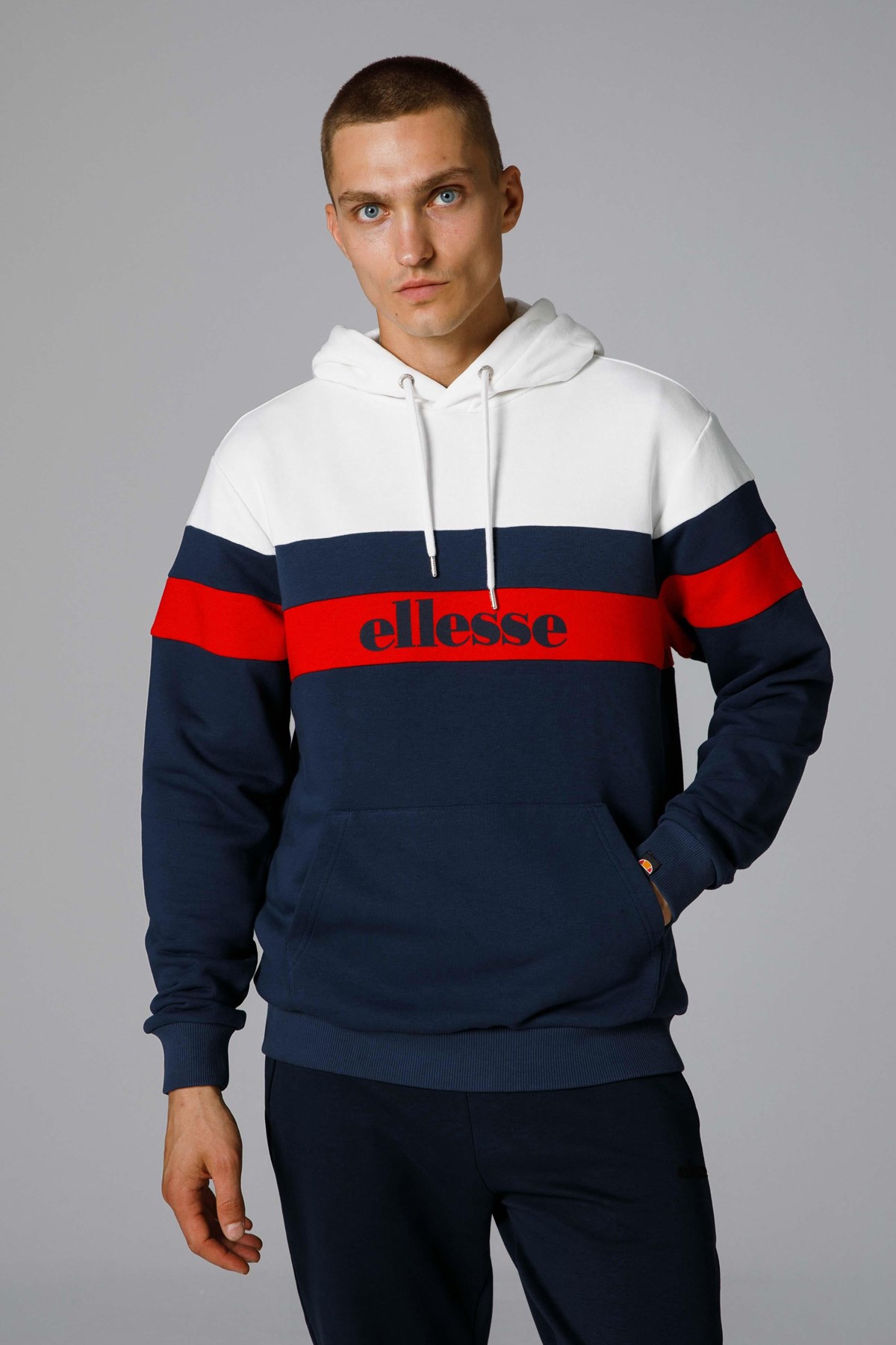 Ellesse Erkek Sweatshirt EM272-NV Lacivert