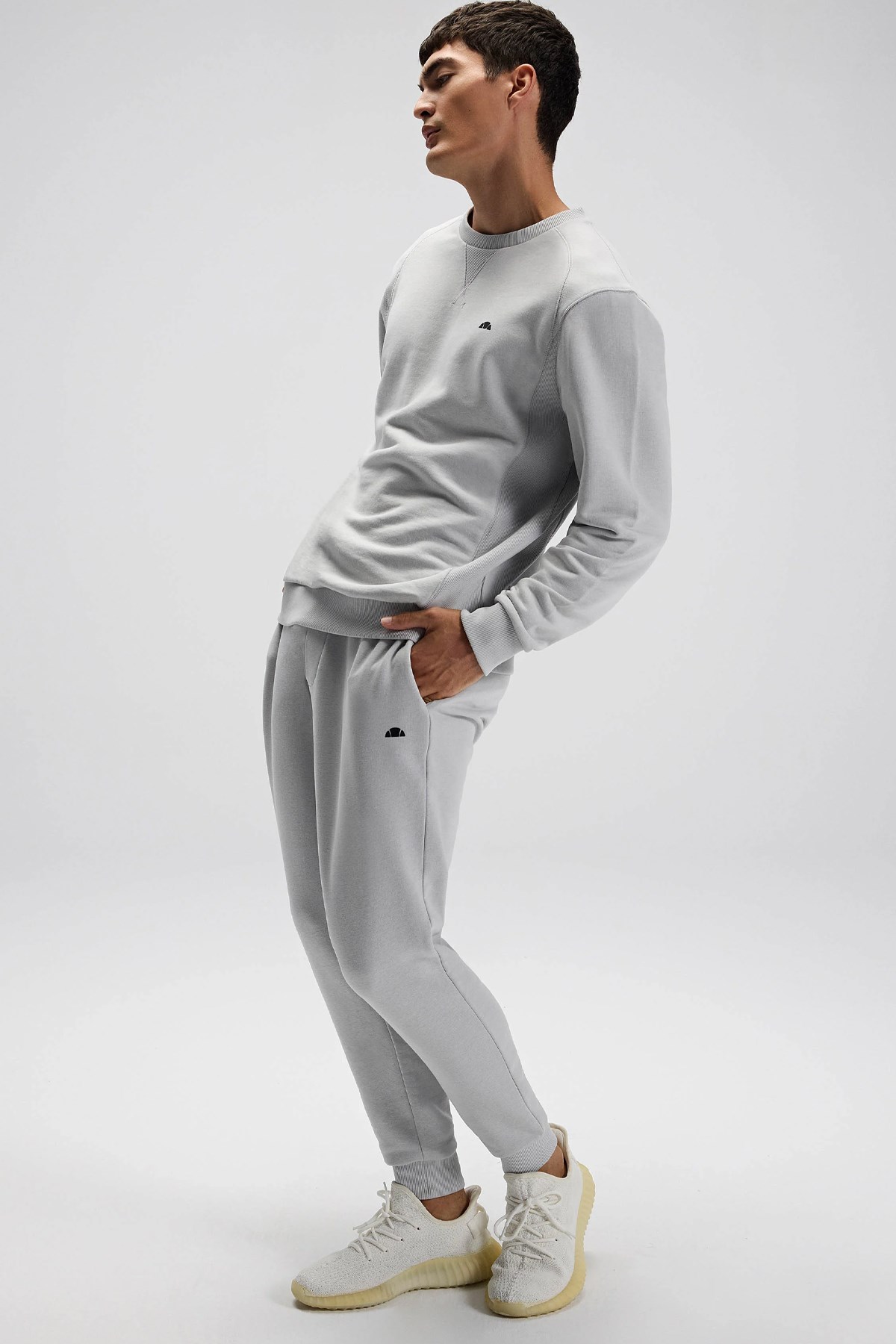 Ellesse Erkek Sweatshirt EM282-1-GI Gri