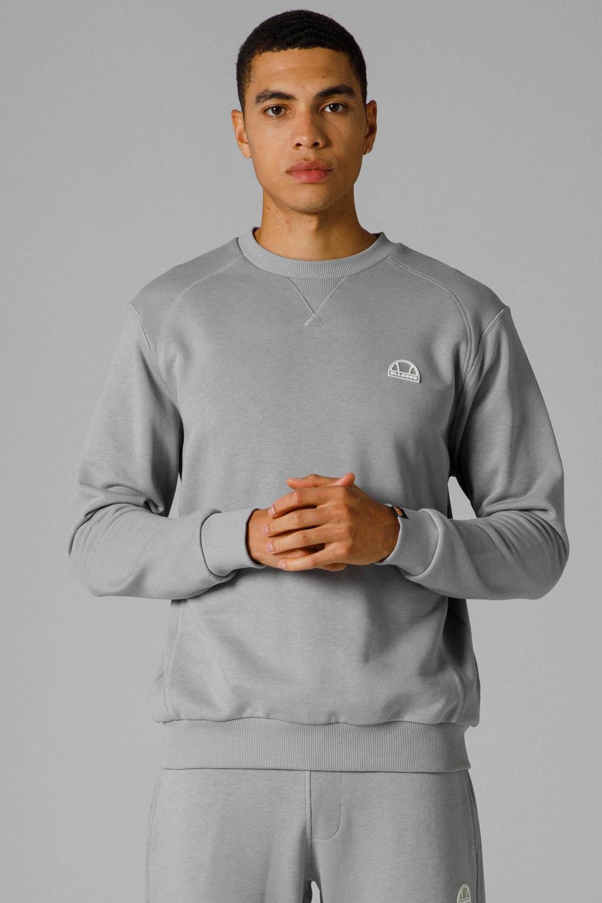 Ellesse Erkek Sweatshirt EM282-Gi Gri