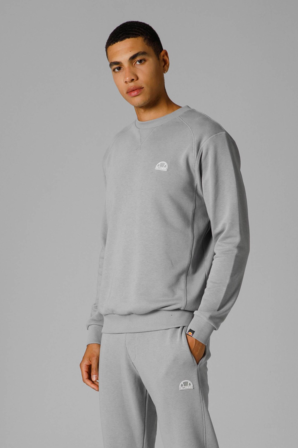 Ellesse Erkek Sweatshirt EM282-Gi Gri