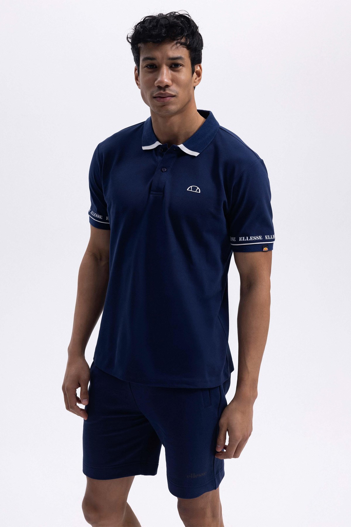 Ellesse Erkek Polo Tişört Em375-Nv Lacivert