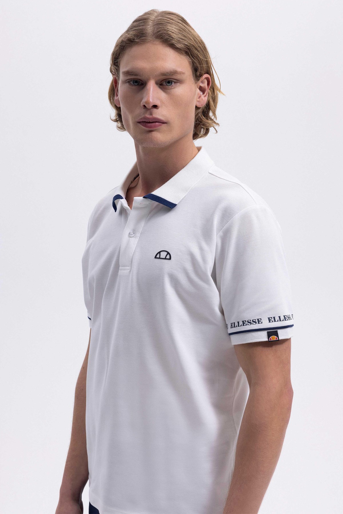 Ellesse Erkek Polo Tişört Em375-Of Ekru