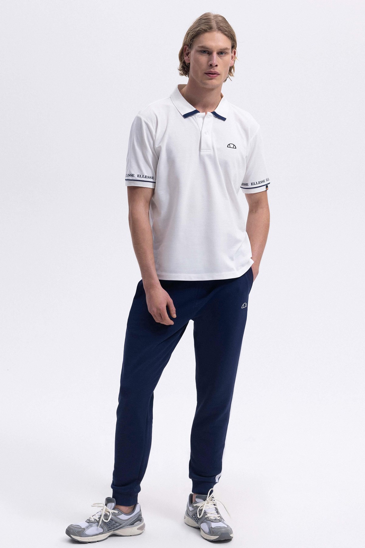 Ellesse Erkek Polo Tişört Em375-Of Ekru