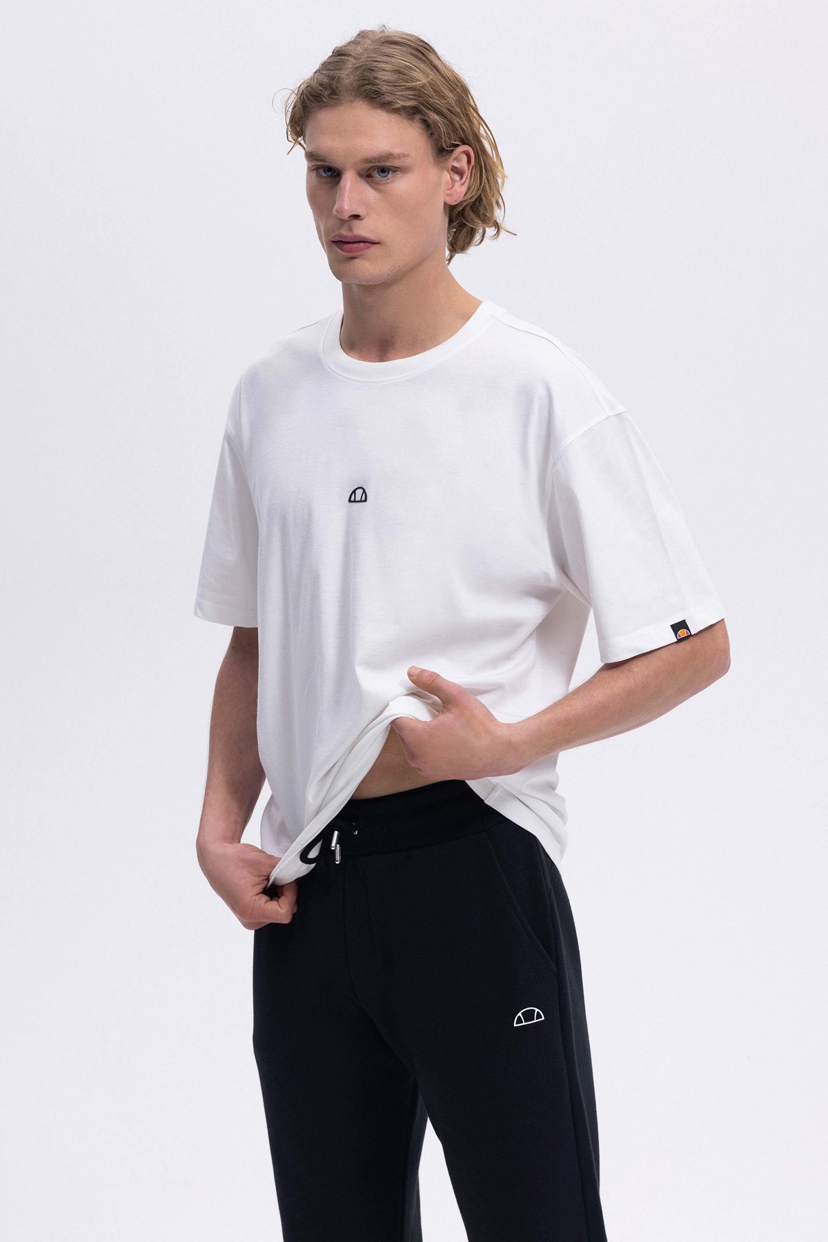 Ellesse Erkek Tişört Em376-Of Ekru