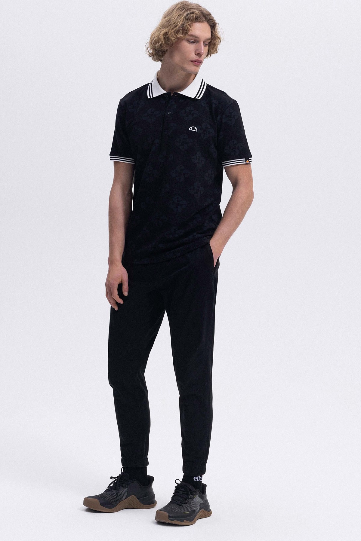 Ellesse Erkek Polo Tişört Em381-Bk Siyah