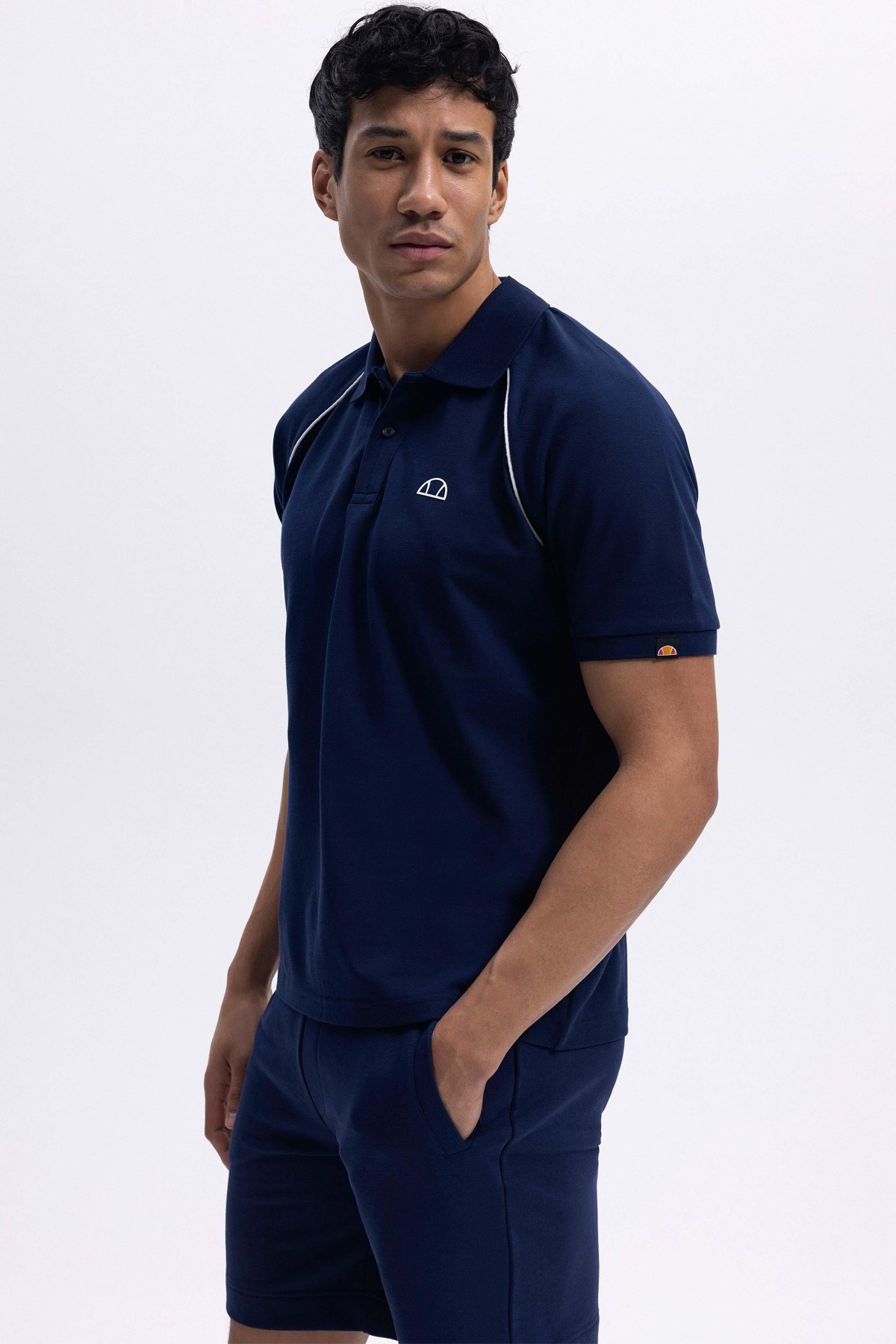 Ellesse Erkek Polo Tişört Em407-Nv Lacivert