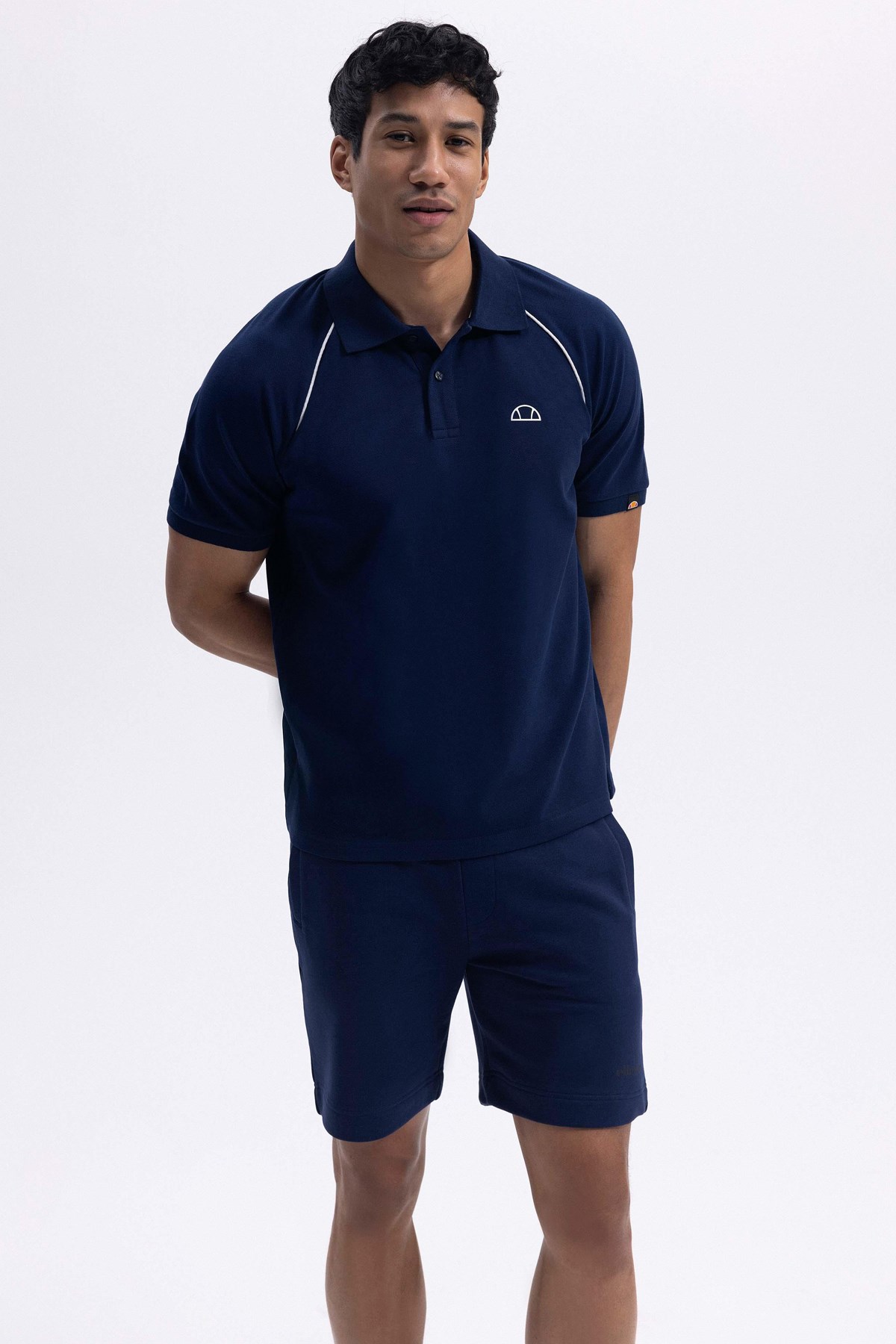 Ellesse Erkek Polo Tişört Em407-Nv Lacivert