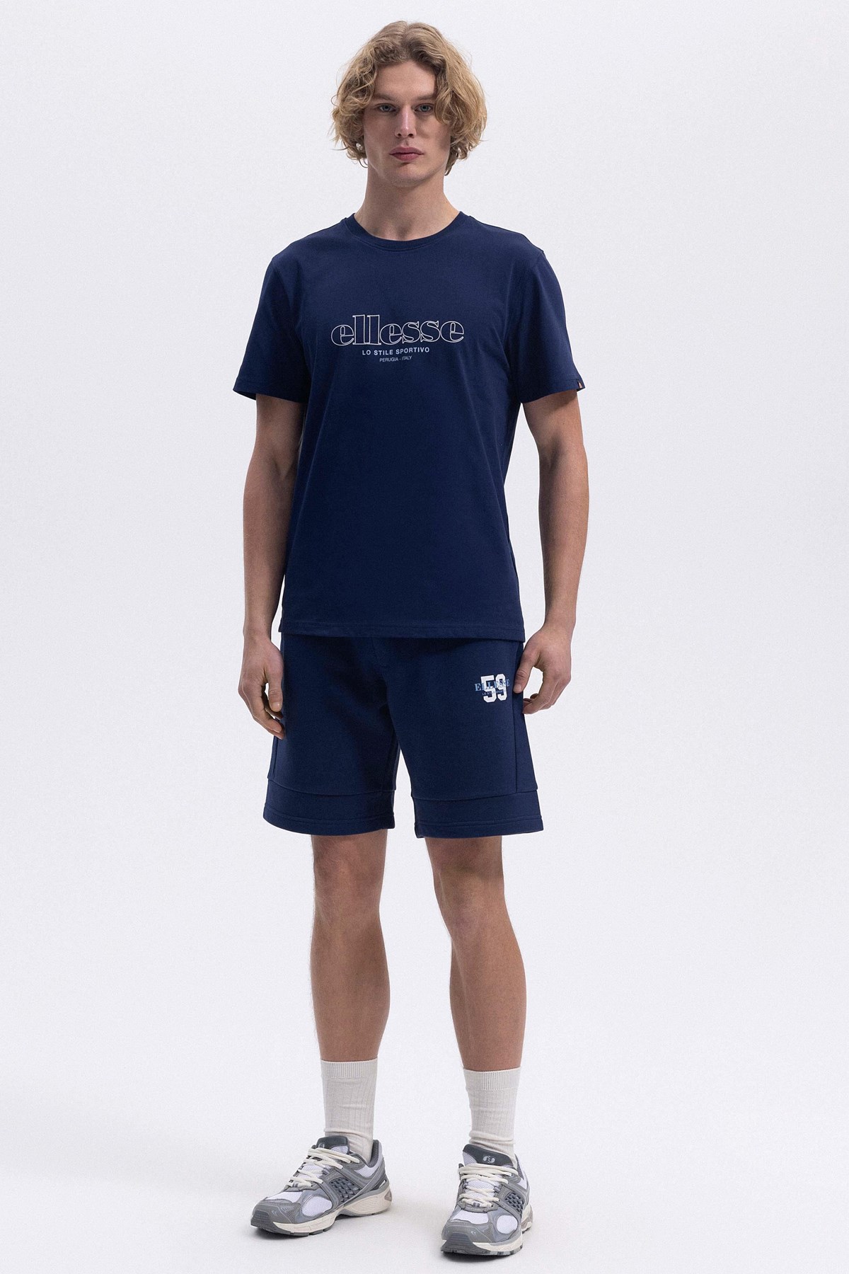 Ellesse Erkek Tişört Em451-Nv Lacivert