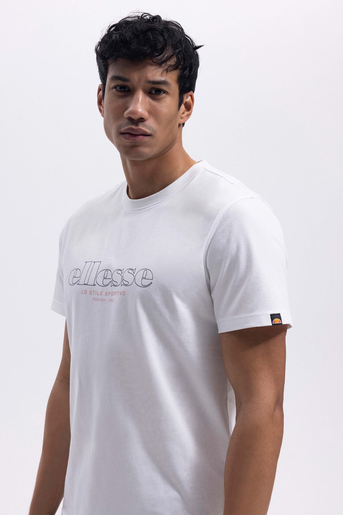 Ellesse Erkek Tişört Em451-Of Ekru