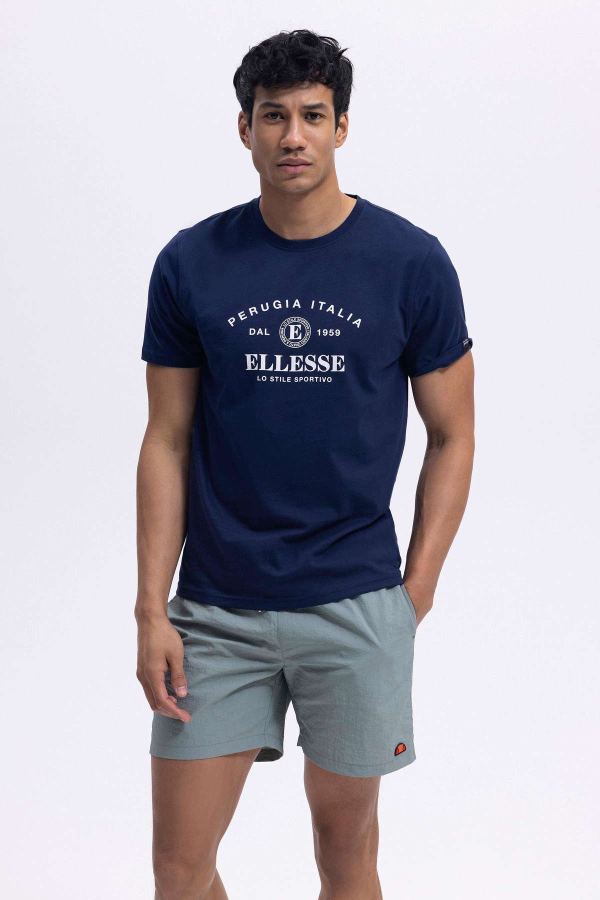 Ellesse Erkek Tişört Em453-Nv Lacivert