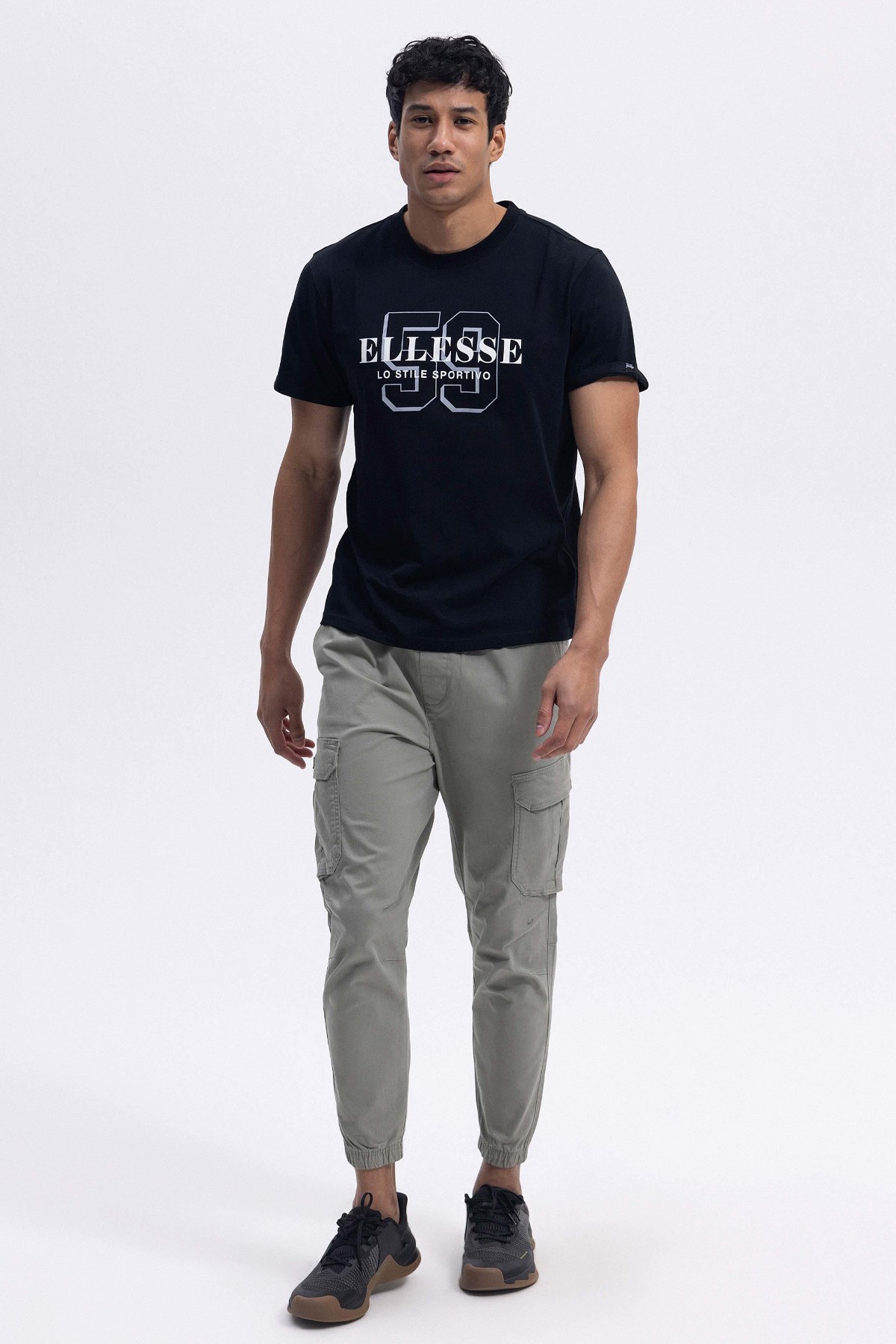 Ellesse Erkek Tişört Em455-Bk Siyah