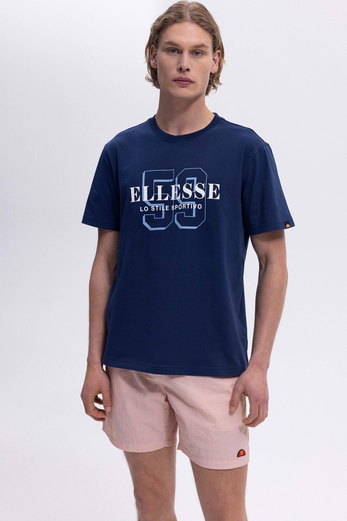 Ellesse Erkek Tişört Em455-Nv Lacivert