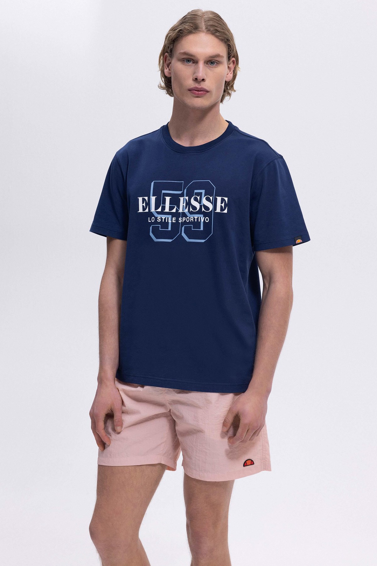 Ellesse Erkek Tişört Em455-Nv Lacivert