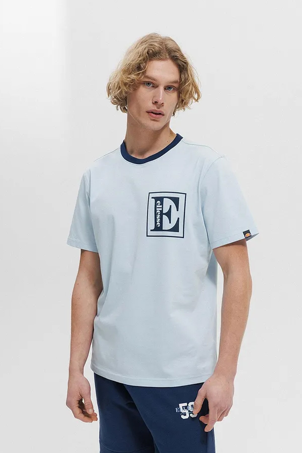 Ellesse Erkek Tişört Em458-Bl Mavi