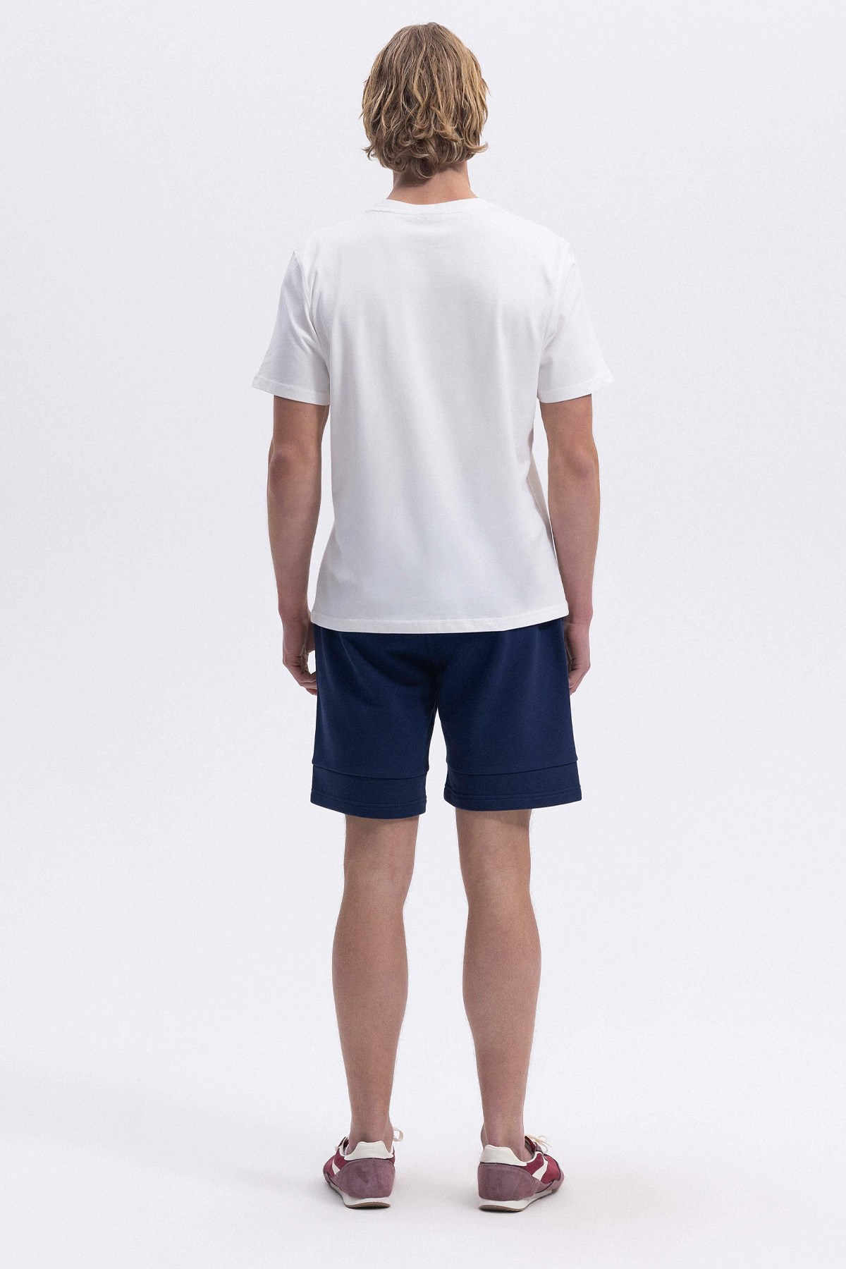 Ellesse Erkek Tişört Em459-Of Ekru