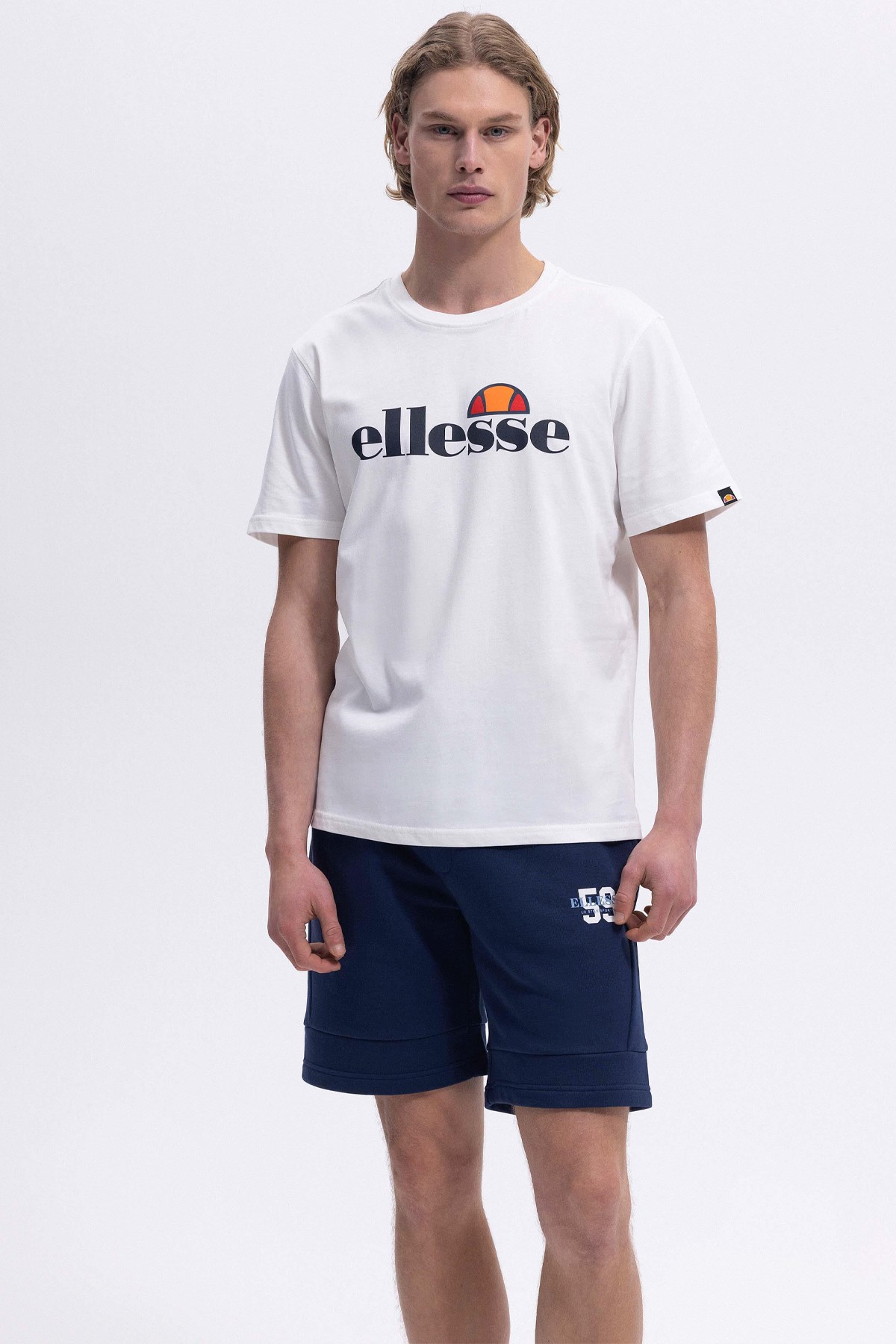 Ellesse Erkek Tişört Em459-Of Ekru