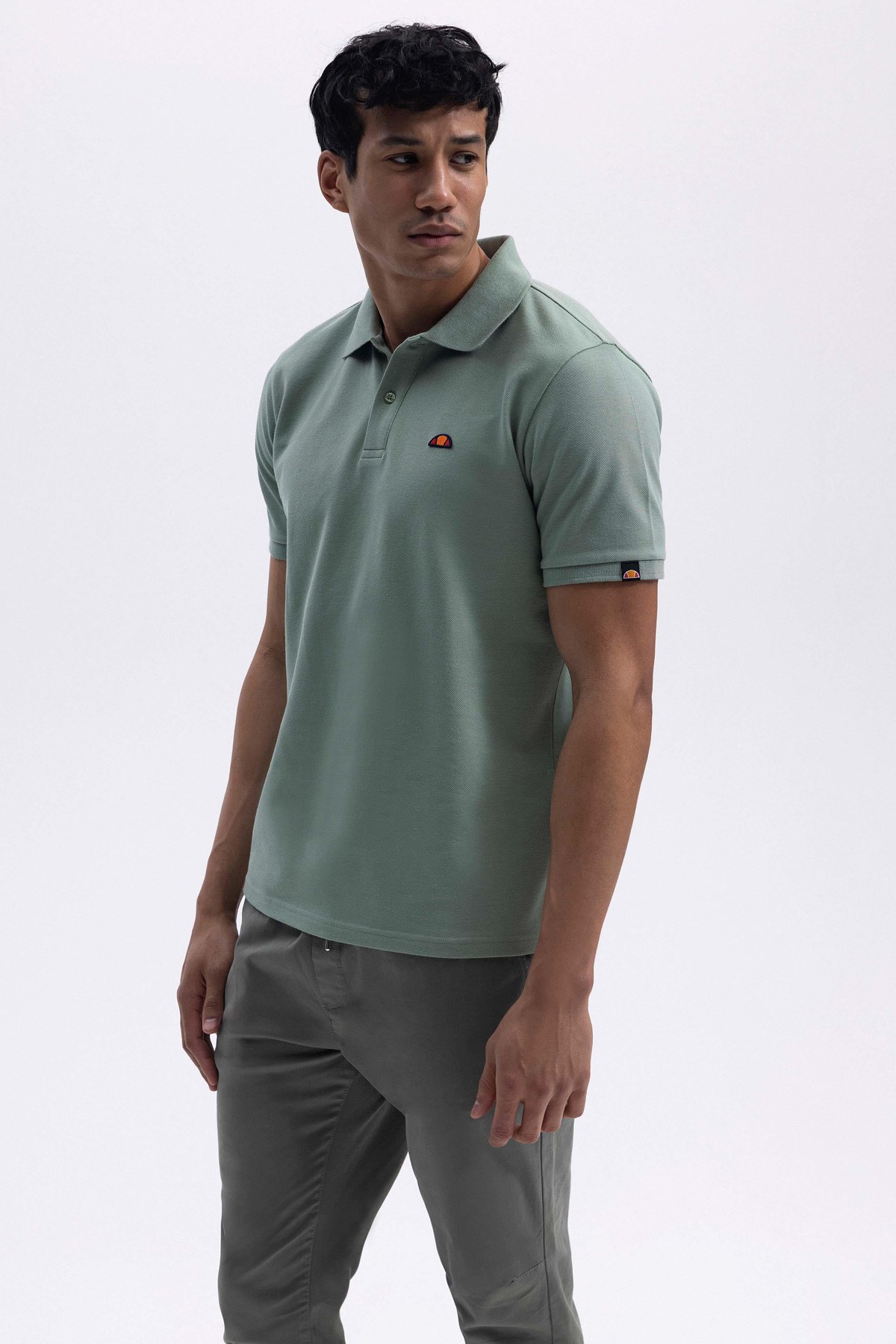 Ellesse Erkek Polo Tişört Em460-Mnt Yeşil