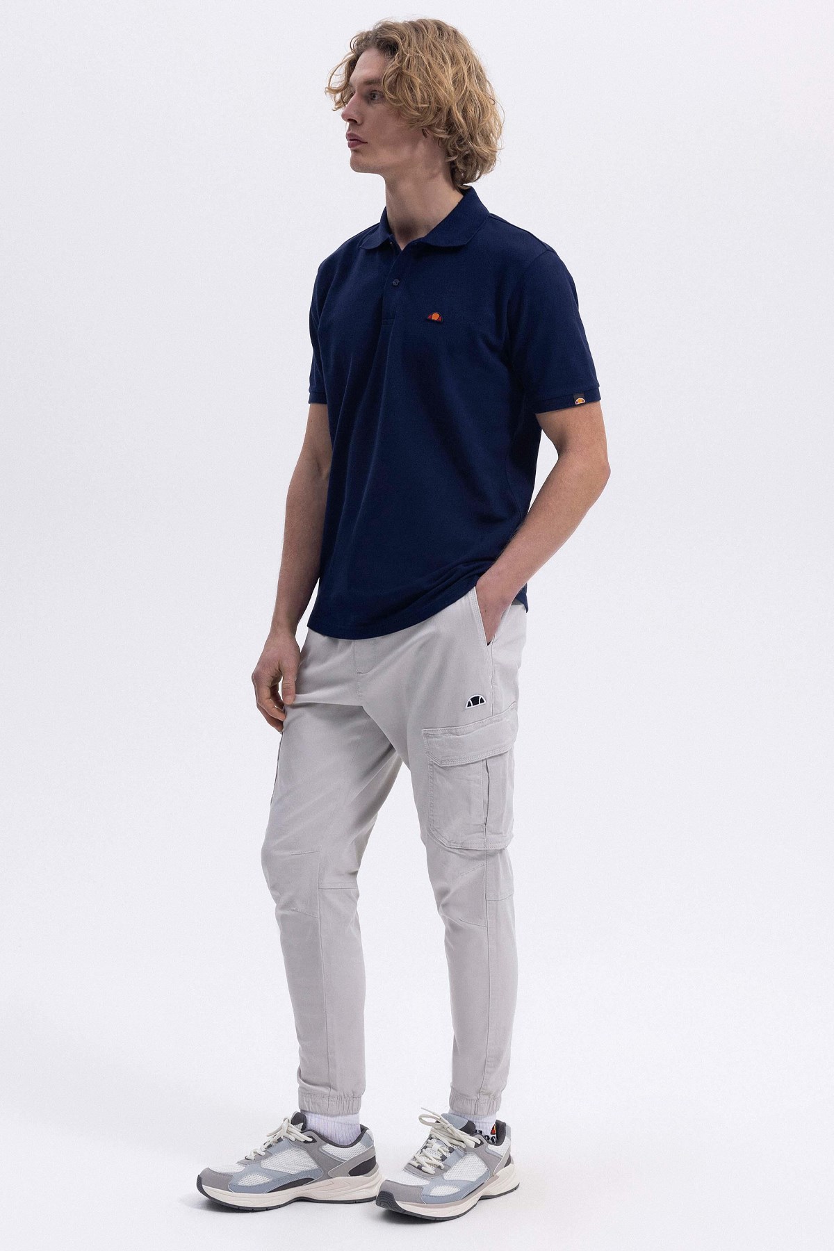Ellesse Erkek Polo Tişört Em460-Nv Lacivert