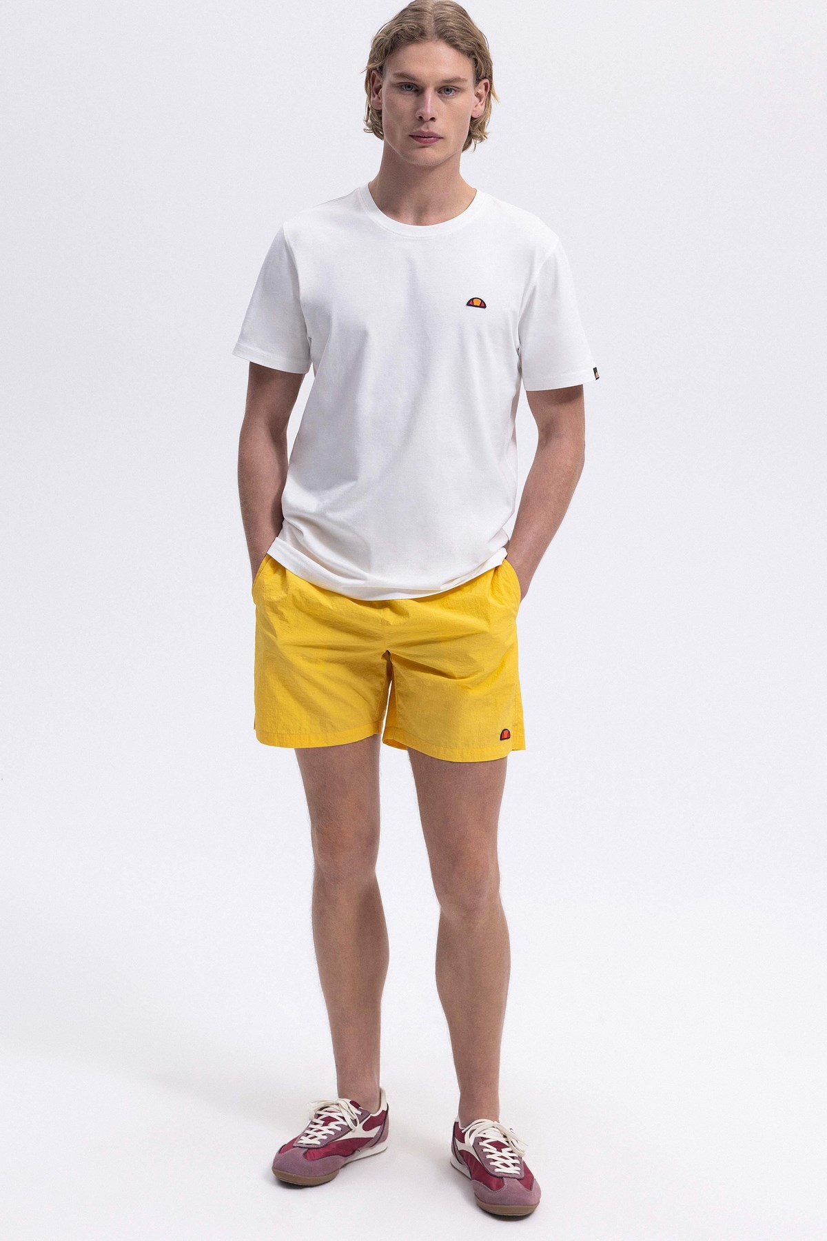 Ellesse Erkek Tişört Em461-Of Ekru