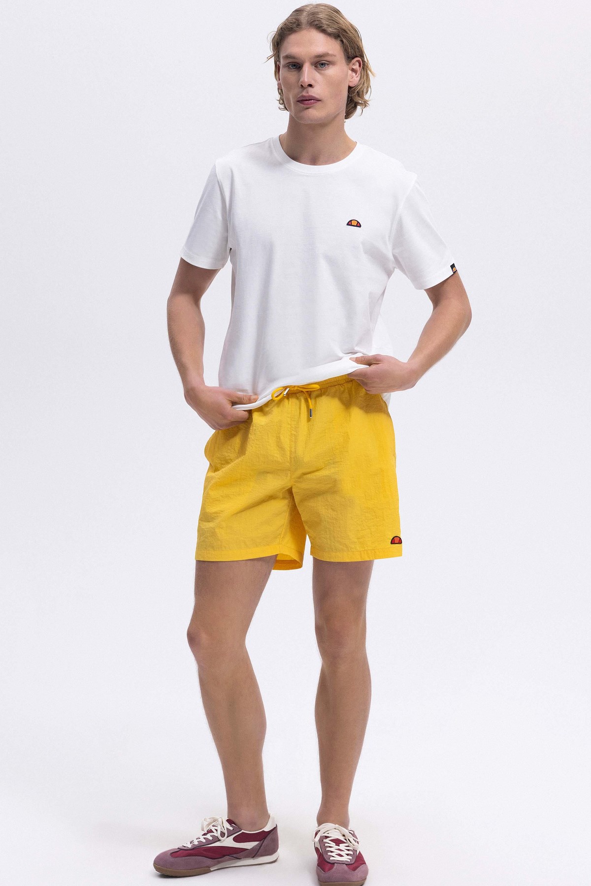 Ellesse Erkek Tişört Em461-Of Ekru
