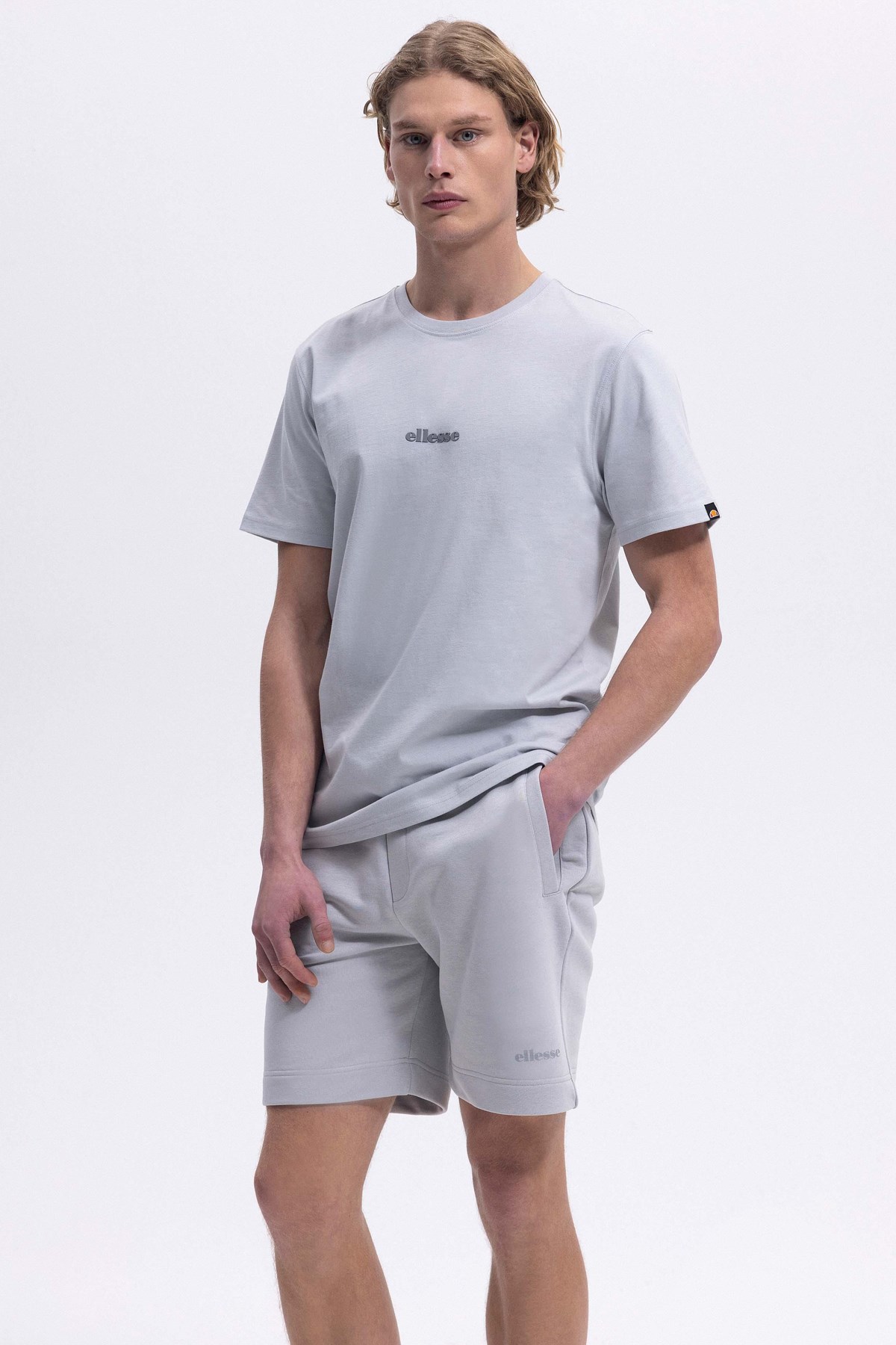 Ellesse Erkek Tişört Em462-Sgr Gri