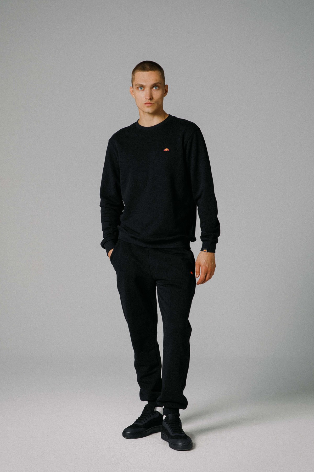 Ellesse Erkek Sweatshirt EM466-Bk Siyah