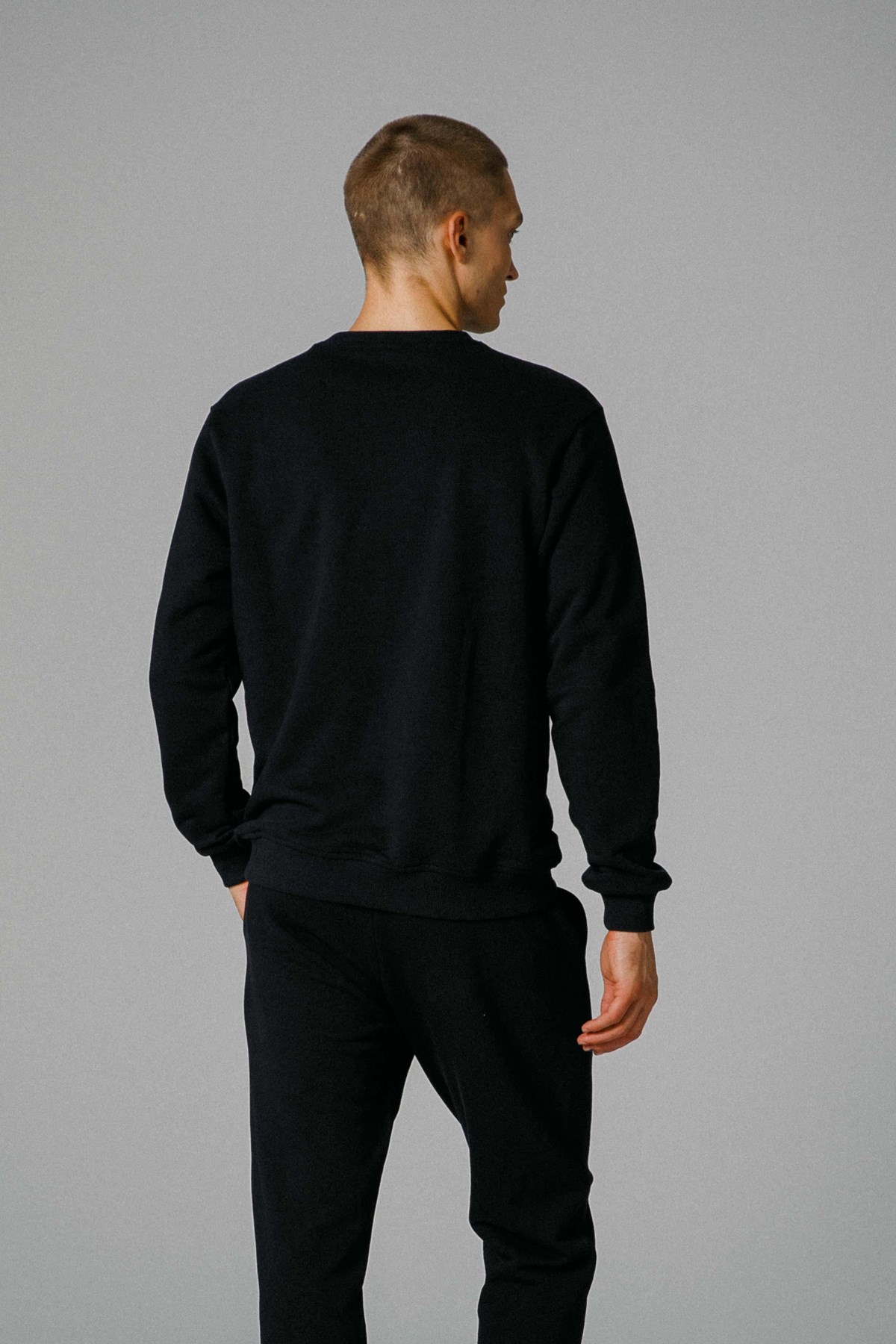 Ellesse Erkek Sweatshirt EM466-Bk Siyah