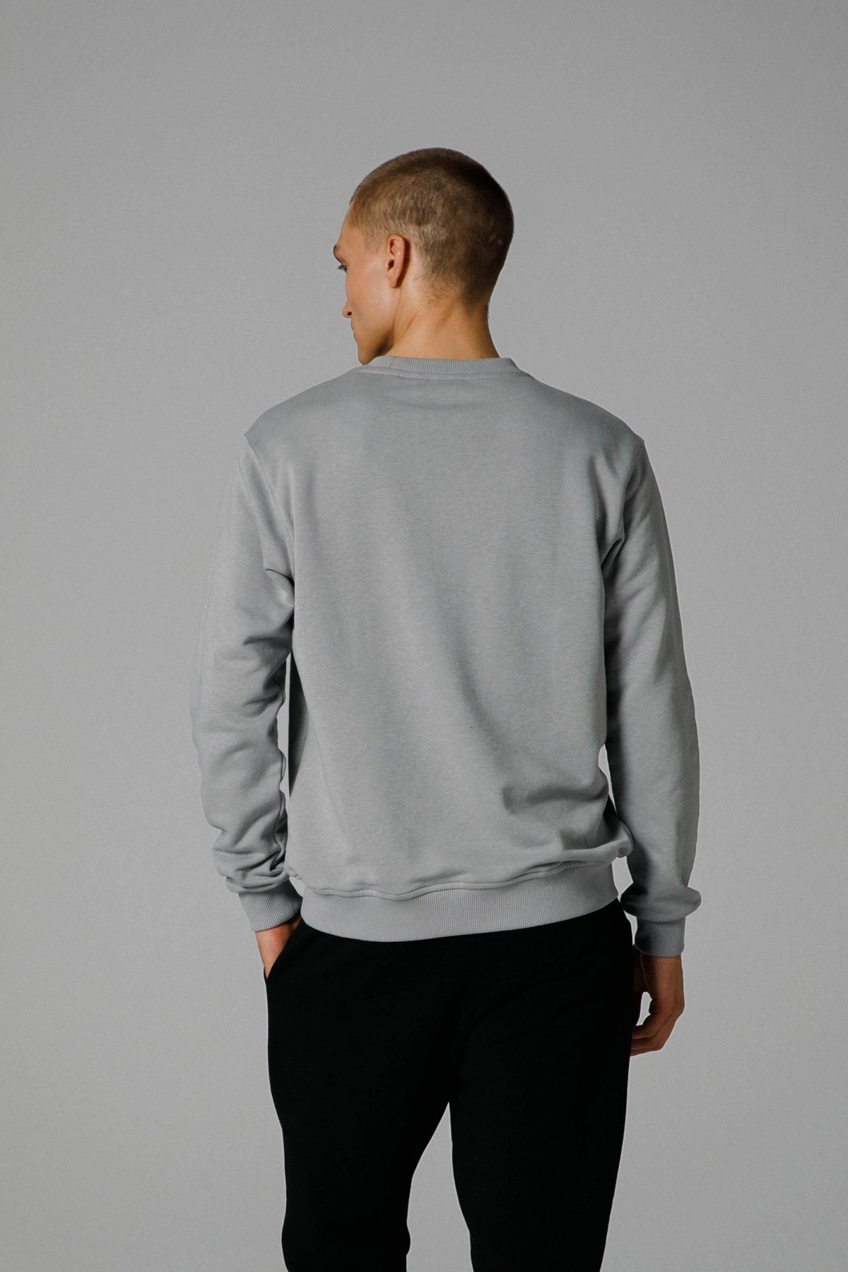 Ellesse Erkek Sweatshirt EM466-Gi Gri