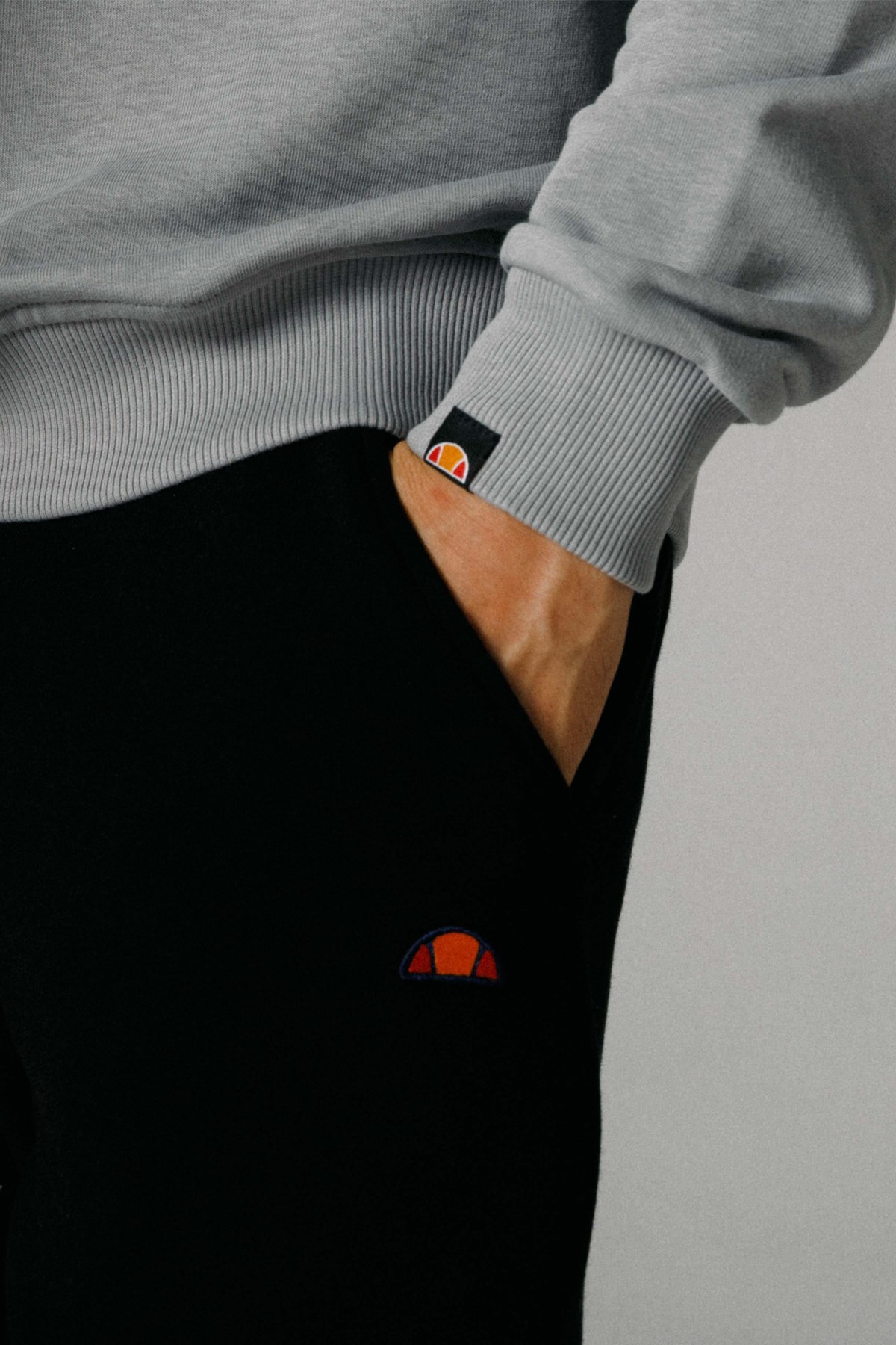 Ellesse Erkek Sweatshirt EM466-Gi Gri