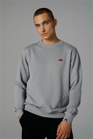 Ellesse Erkek Sweatshirt EM466-Gi Gri
