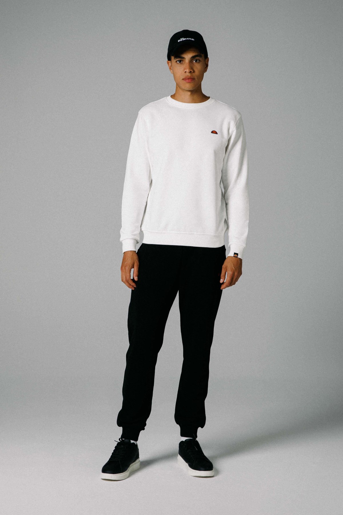 Ellesse Erkek Sweatshirt EM466-OF Ekru