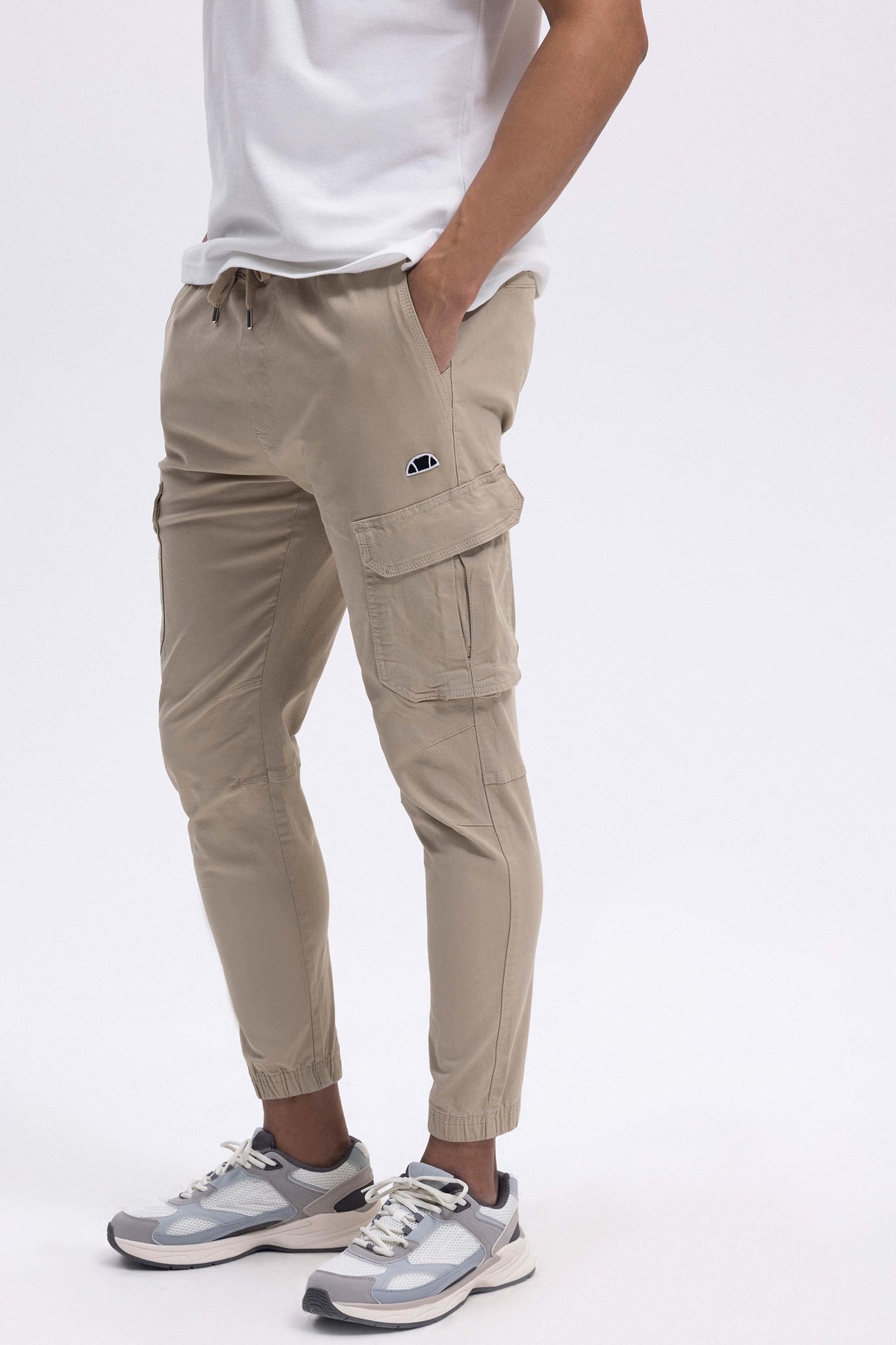 Ellesse Erkek Kargo Pantolon Em473-Bg Bej