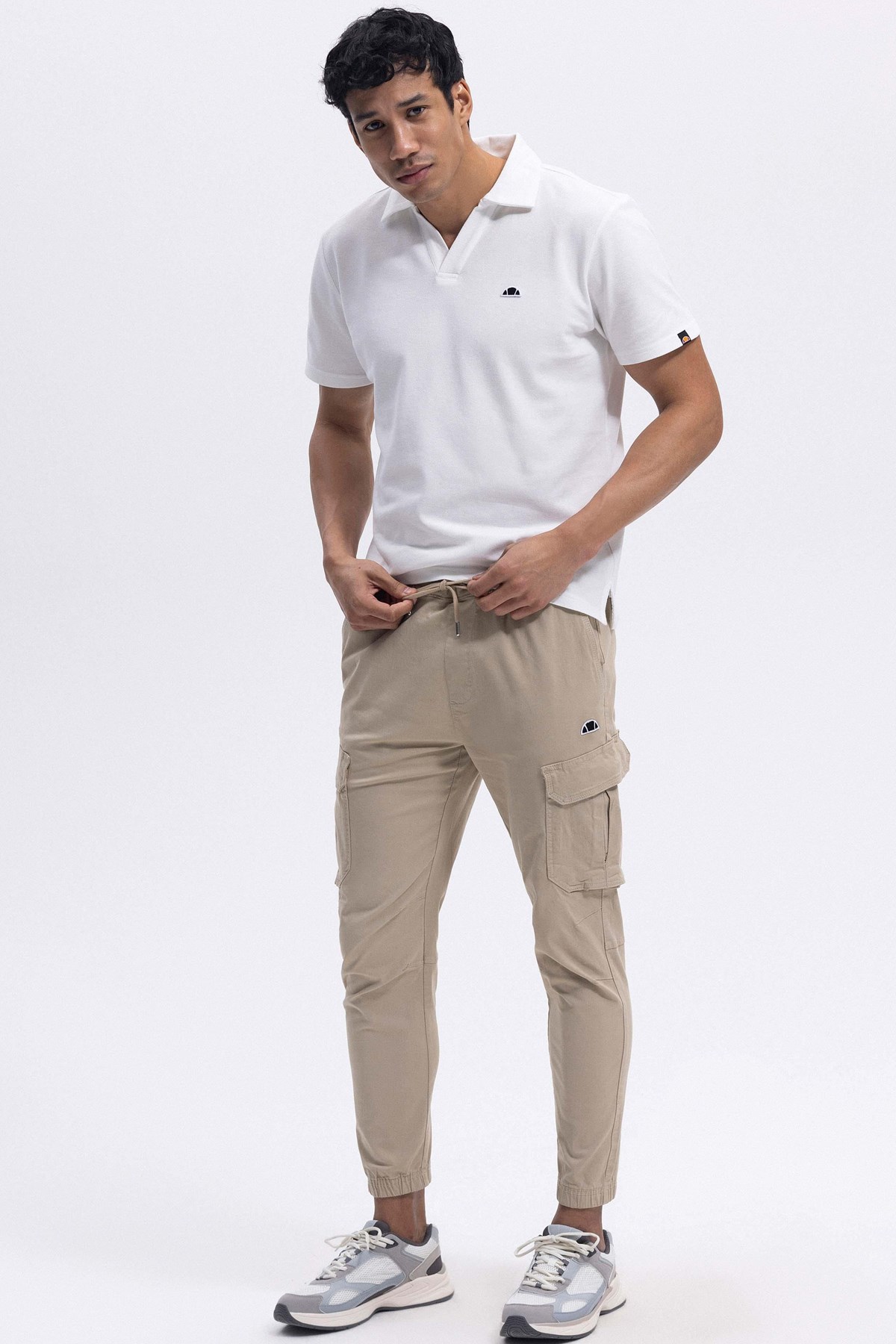 Ellesse Erkek Kargo Pantolon Em473-Bg Bej