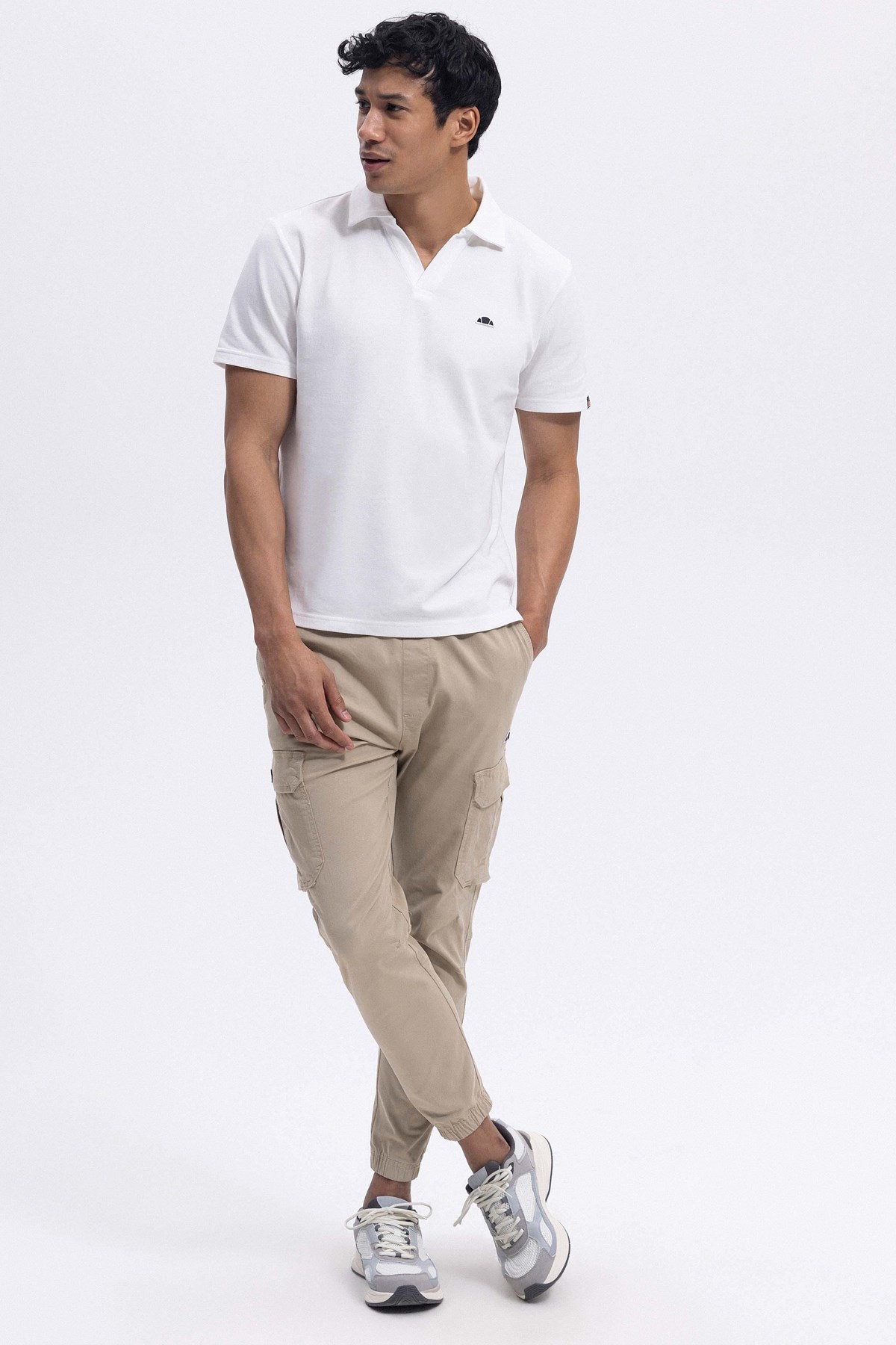 Ellesse Erkek Kargo Pantolon Em473-Bg Bej