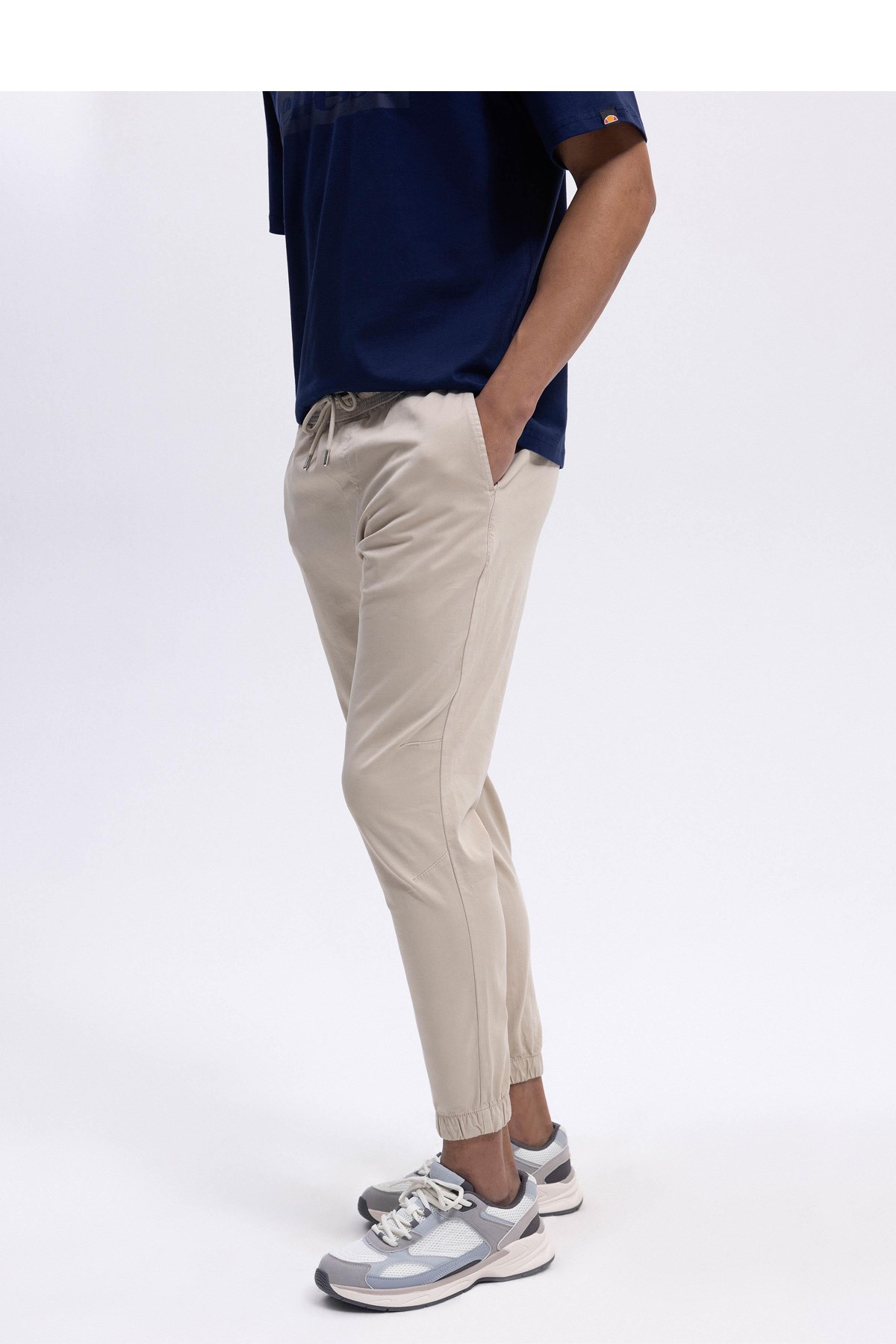 Ellesse Erkek Jogger Pantolon Em474-Bg Bej