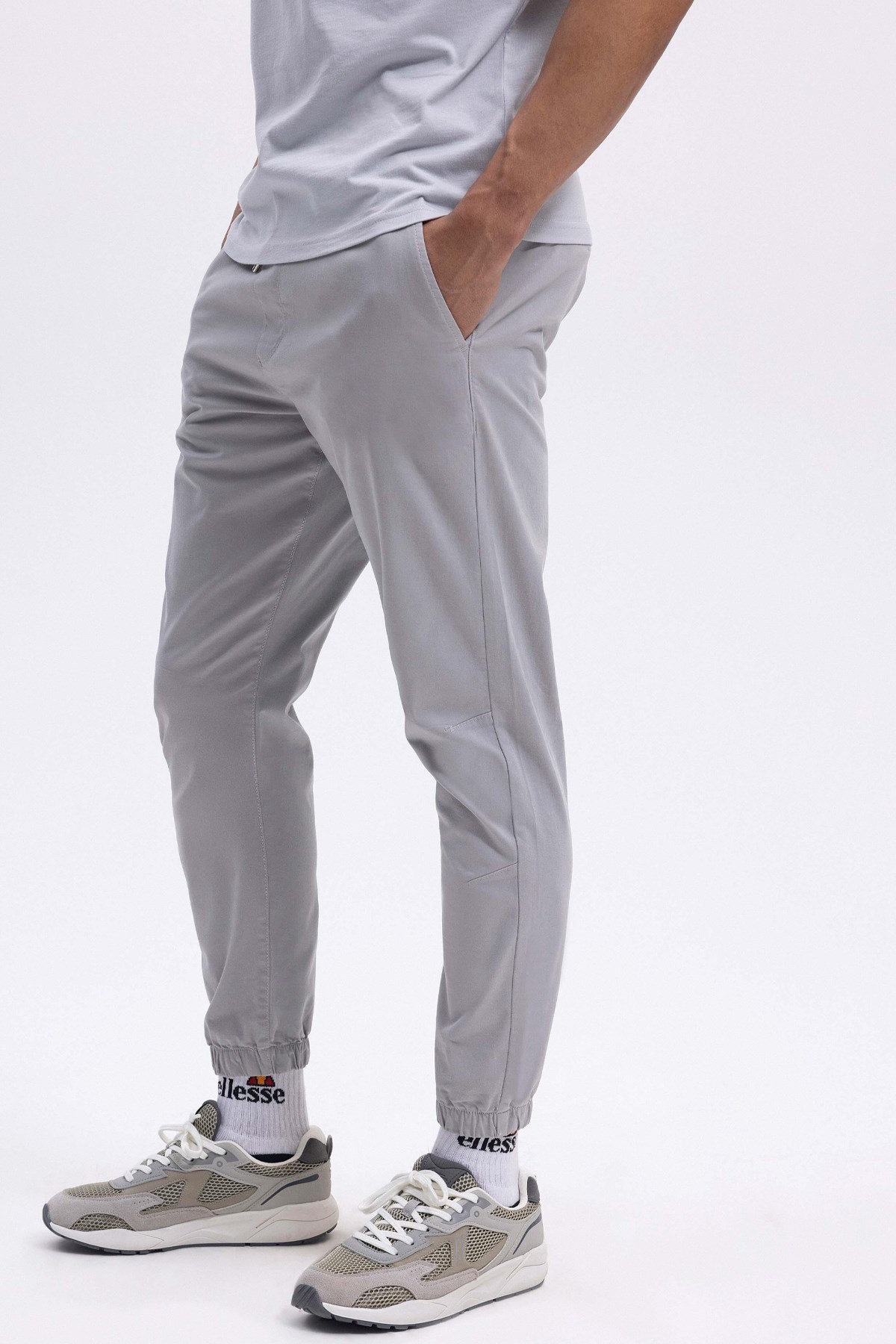 Ellesse Erkek Jogger Pantolon Em474-Stn Bej